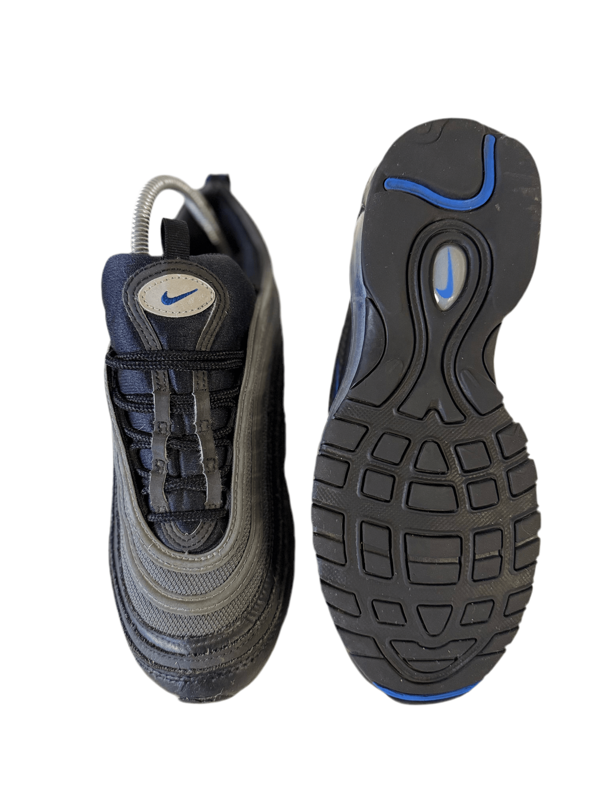 Nike Air Max 97 (GS) 'Black Racer Blue' uk 5.5 - RecycledStreetwear