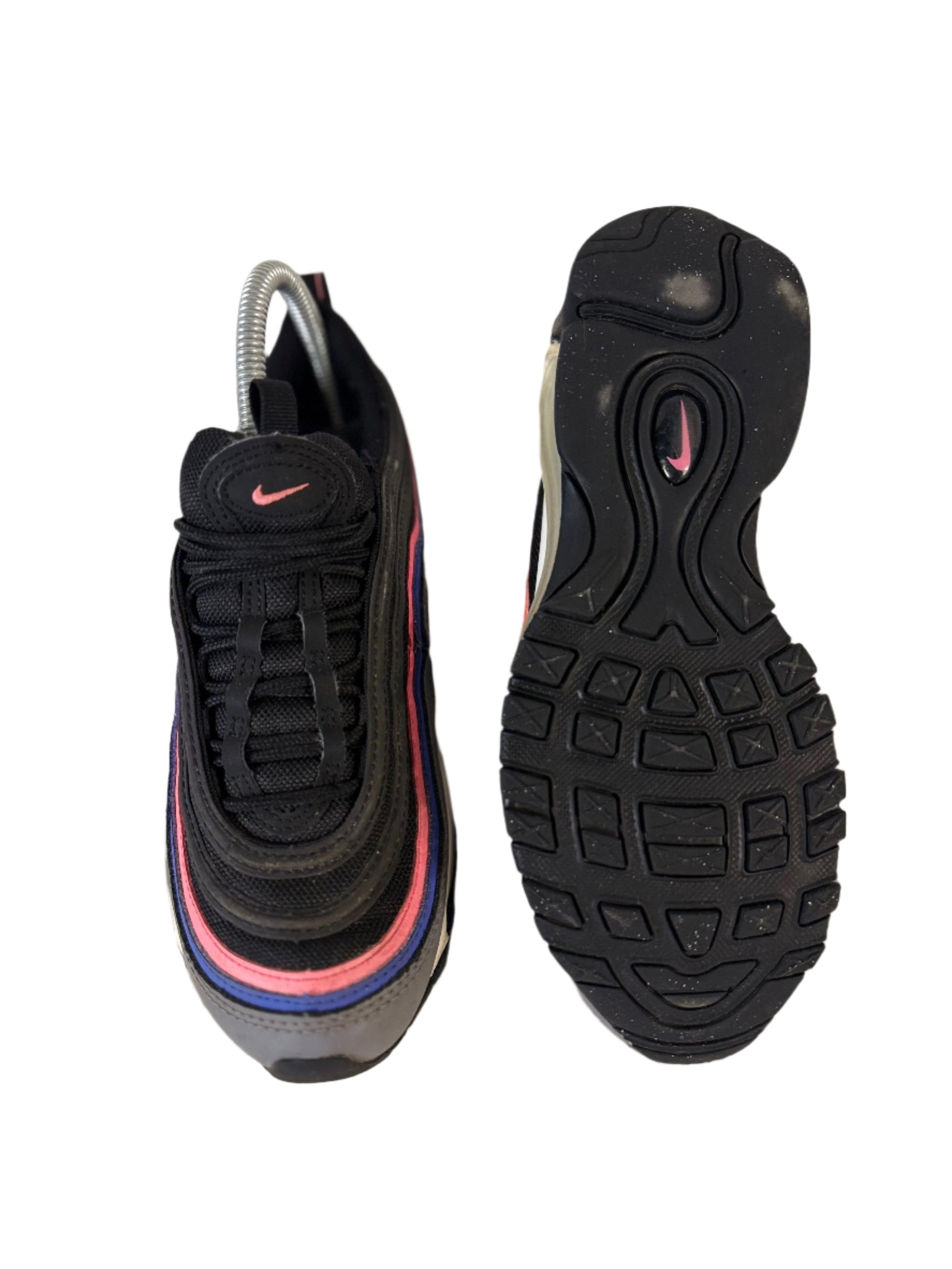 Nike Air Max 97 GS 'Black Smoke Grey' uk 4 - RecycledStreetwear
