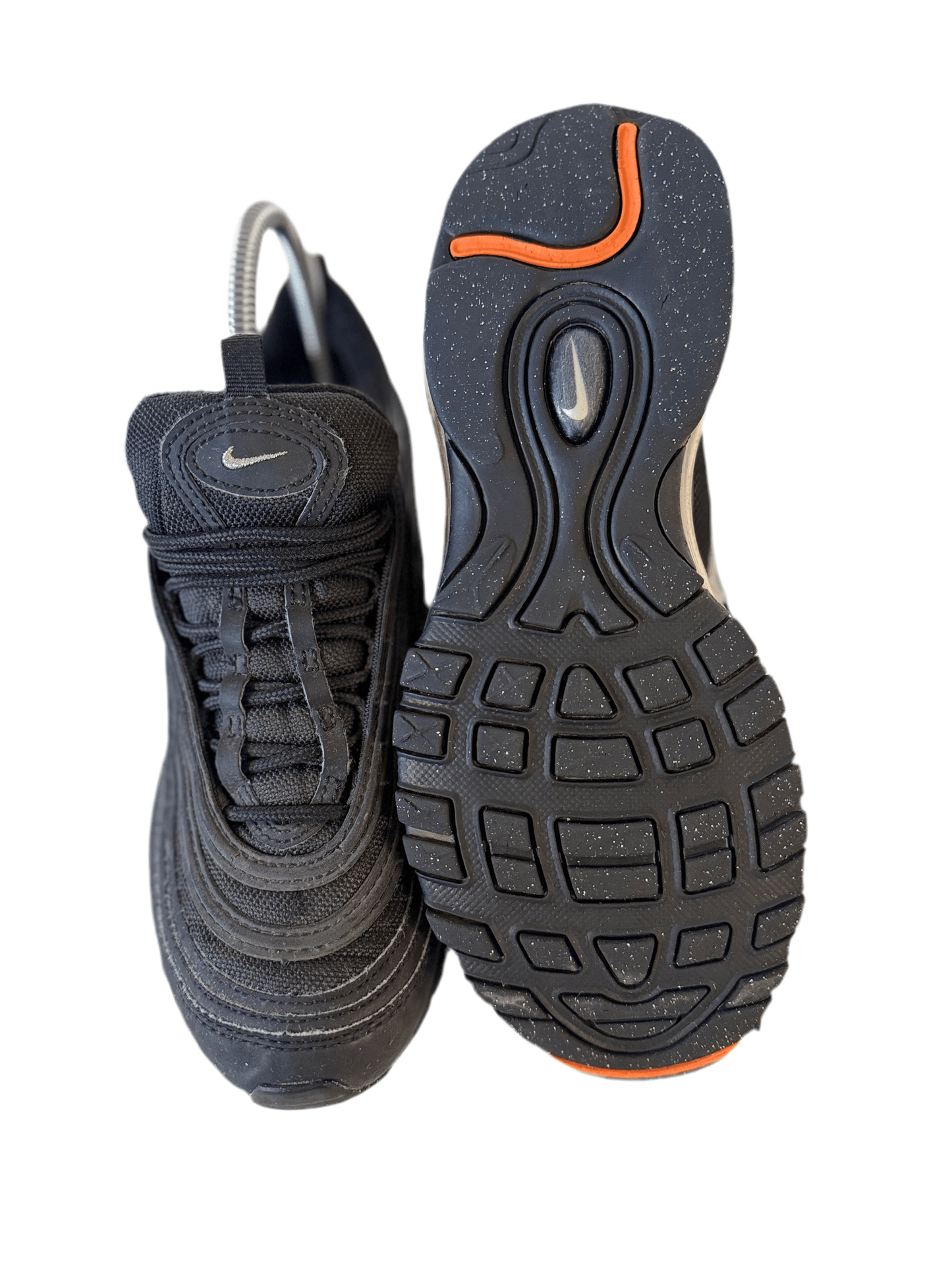 Nike Air Max 97 (GS) 'Black Total Orange' uk 5 - RecycledStreetwear