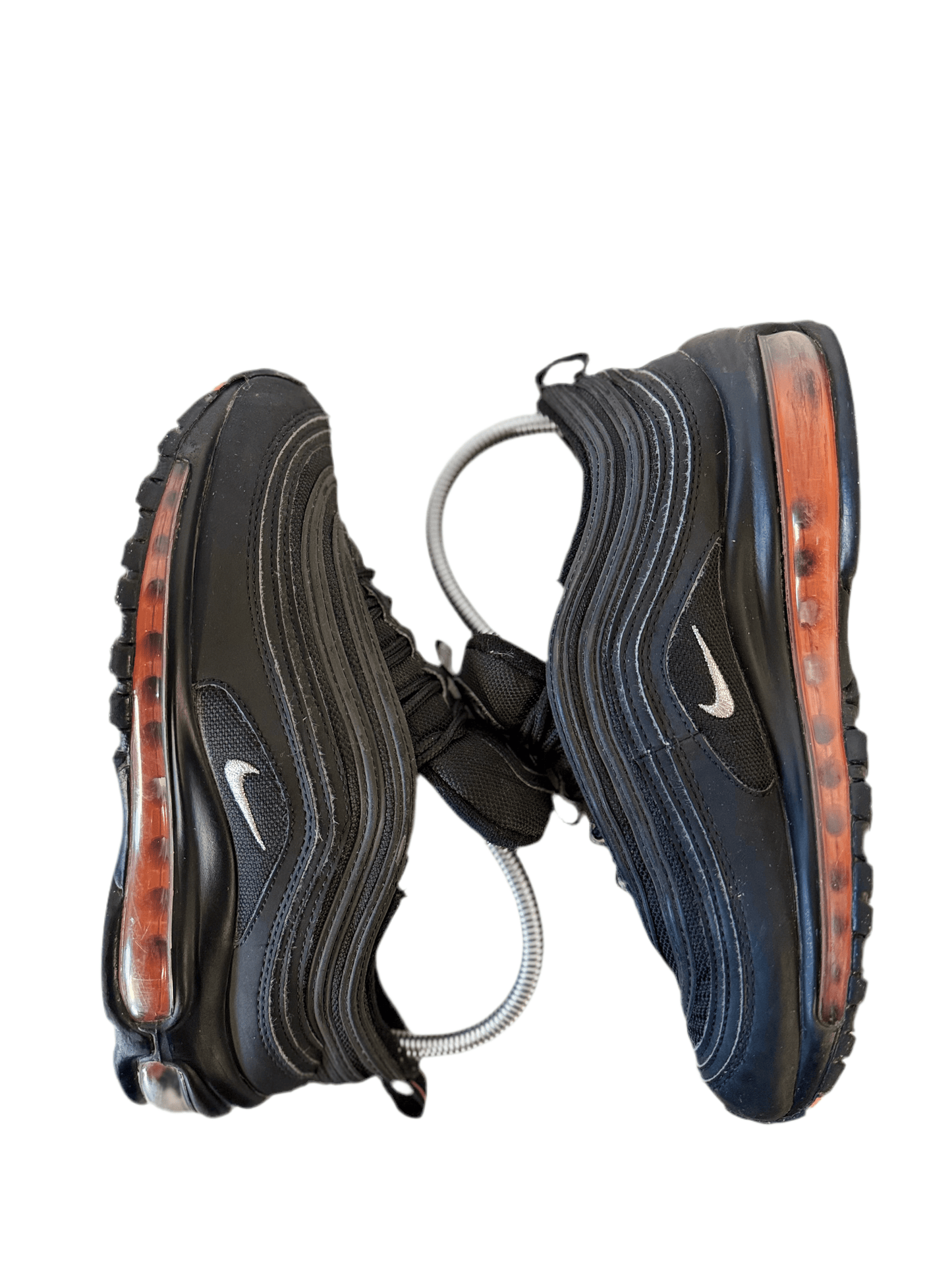 Nike Air Max 97 (GS) 'Black Total Orange' uk 5 - RecycledStreetwear