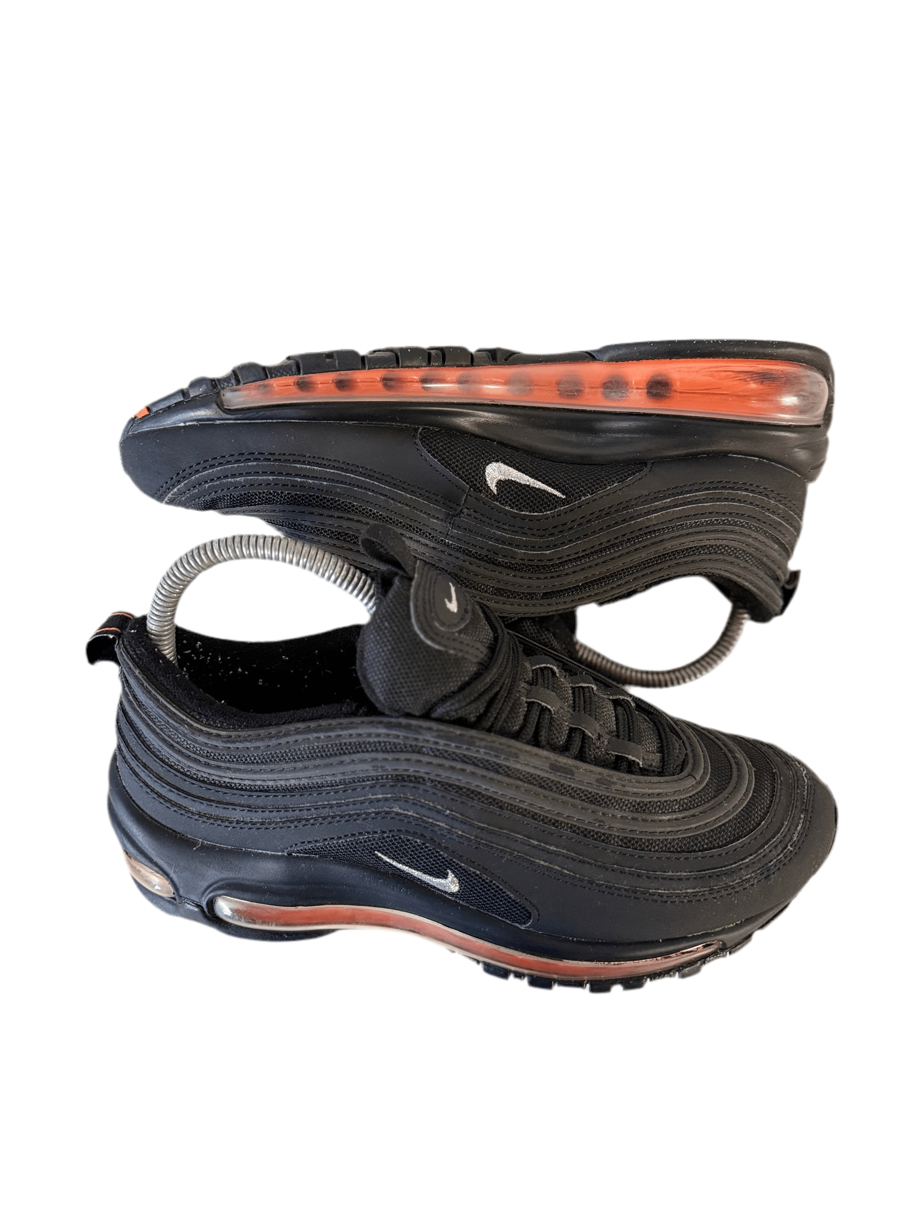 Nike Air Max 97 (GS) 'Black Total Orange' uk 5.5 - RecycledStreetwear