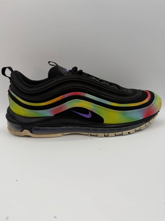 Nike Air Max 97 Tie Dye Black UK 13 - RecycledStreetwear