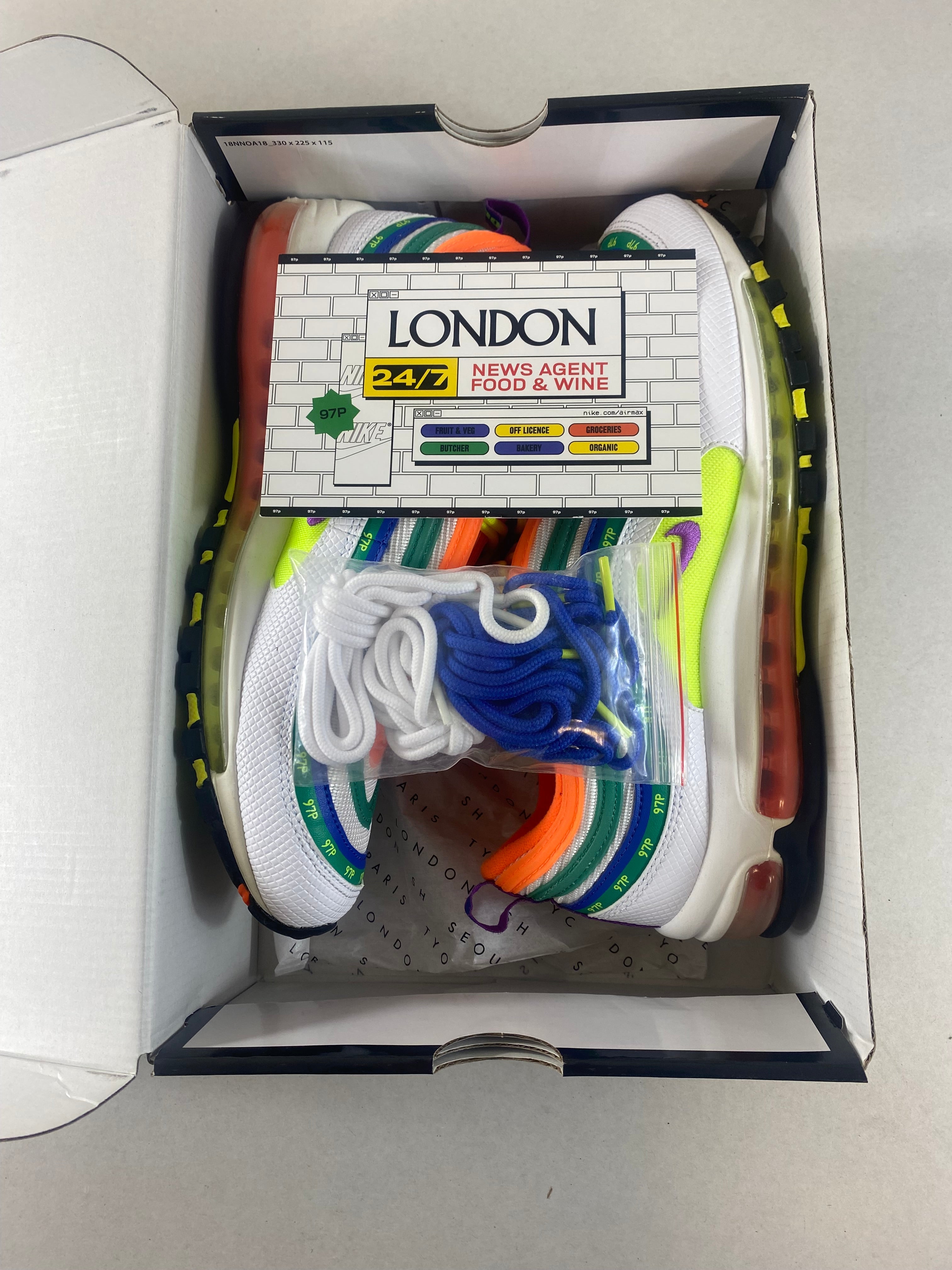 Nike Air Max 97 UK 9 - RecycledStreetwear