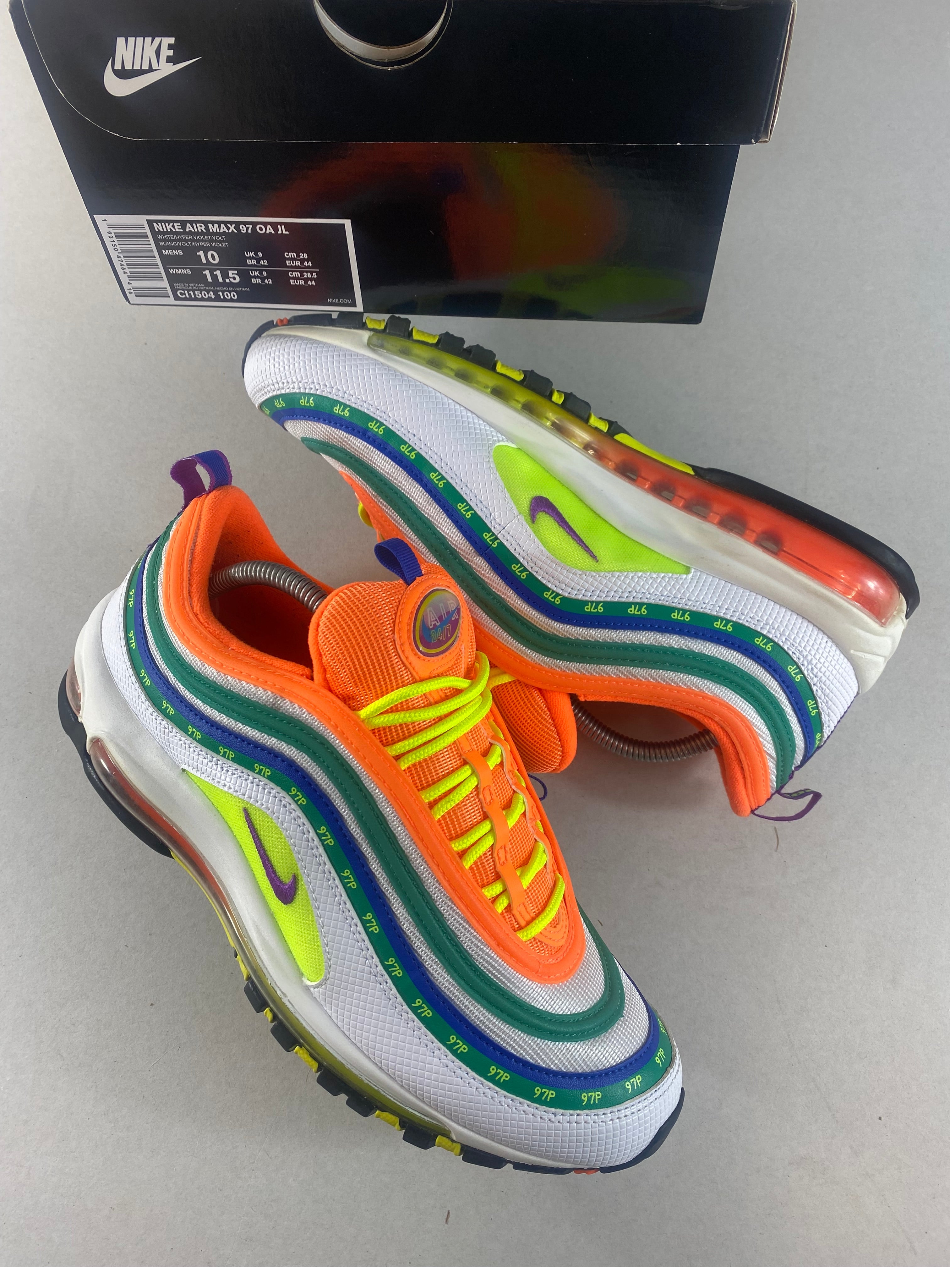 Nike Air Max 97 UK 9 - RecycledStreetwear