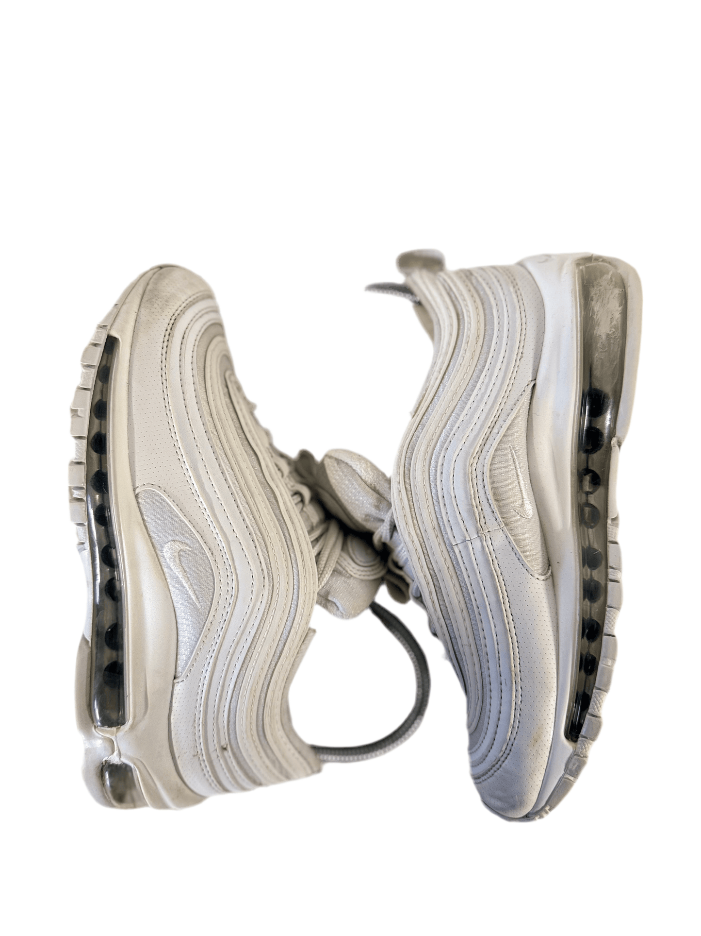 Nike Air Max 97 'White Metallic Silver' uk 3 - RecycledStreetwear
