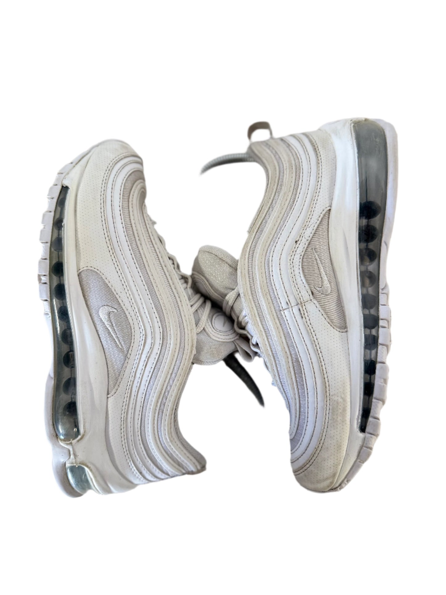 Nike Air Max 97 'White Metallic Silver' uk 4 - RecycledStreetwear