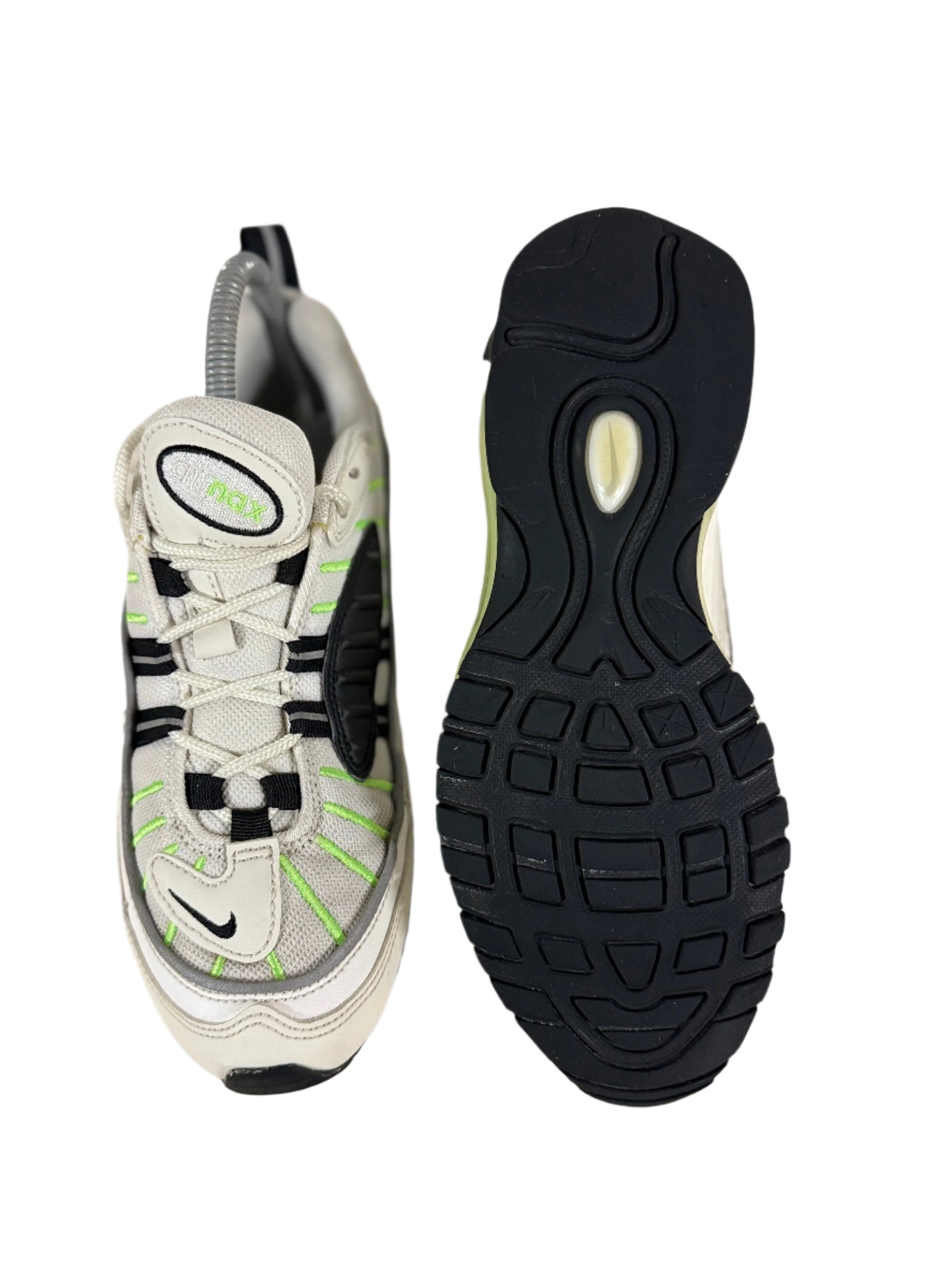 Nike Air Max 98 'Phantom Electric Green' UK 4 - RecycledStreetwear