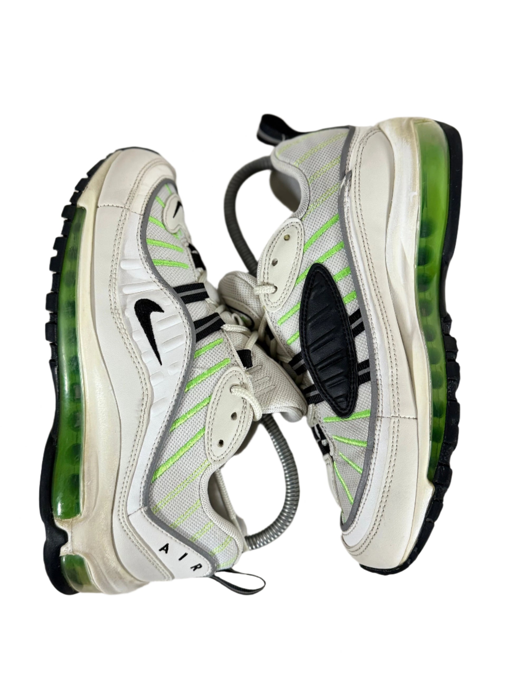 Nike Air Max 98 'Phantom Electric Green' UK 4 - RecycledStreetwear