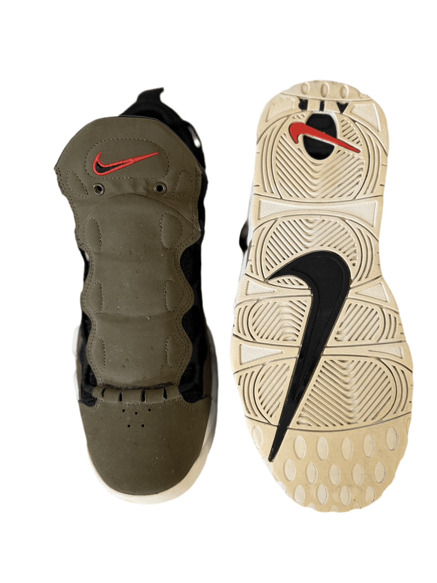 Nike Air More Money 'Medium Olive' uk 7.5 - RecycledStreetwear