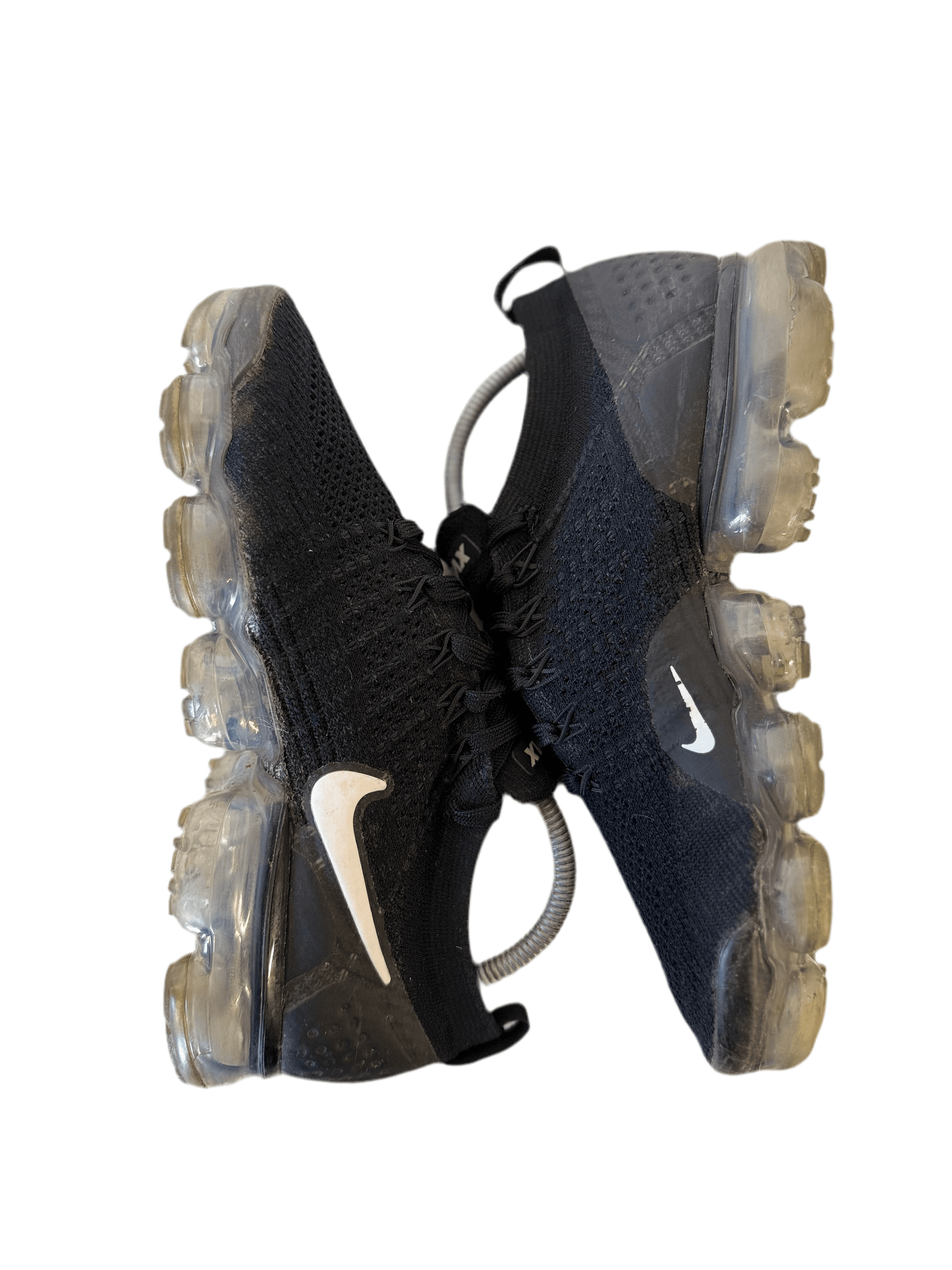 Nike Air VaporMax 2 'Black White' uk 6 - RecycledStreetwear