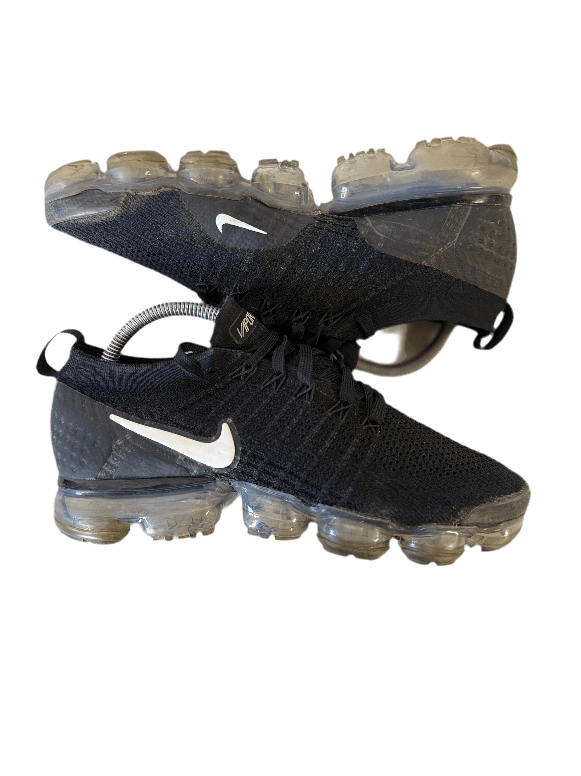 Nike Air VaporMax 2 'Black White' uk 6 - RecycledStreetwear