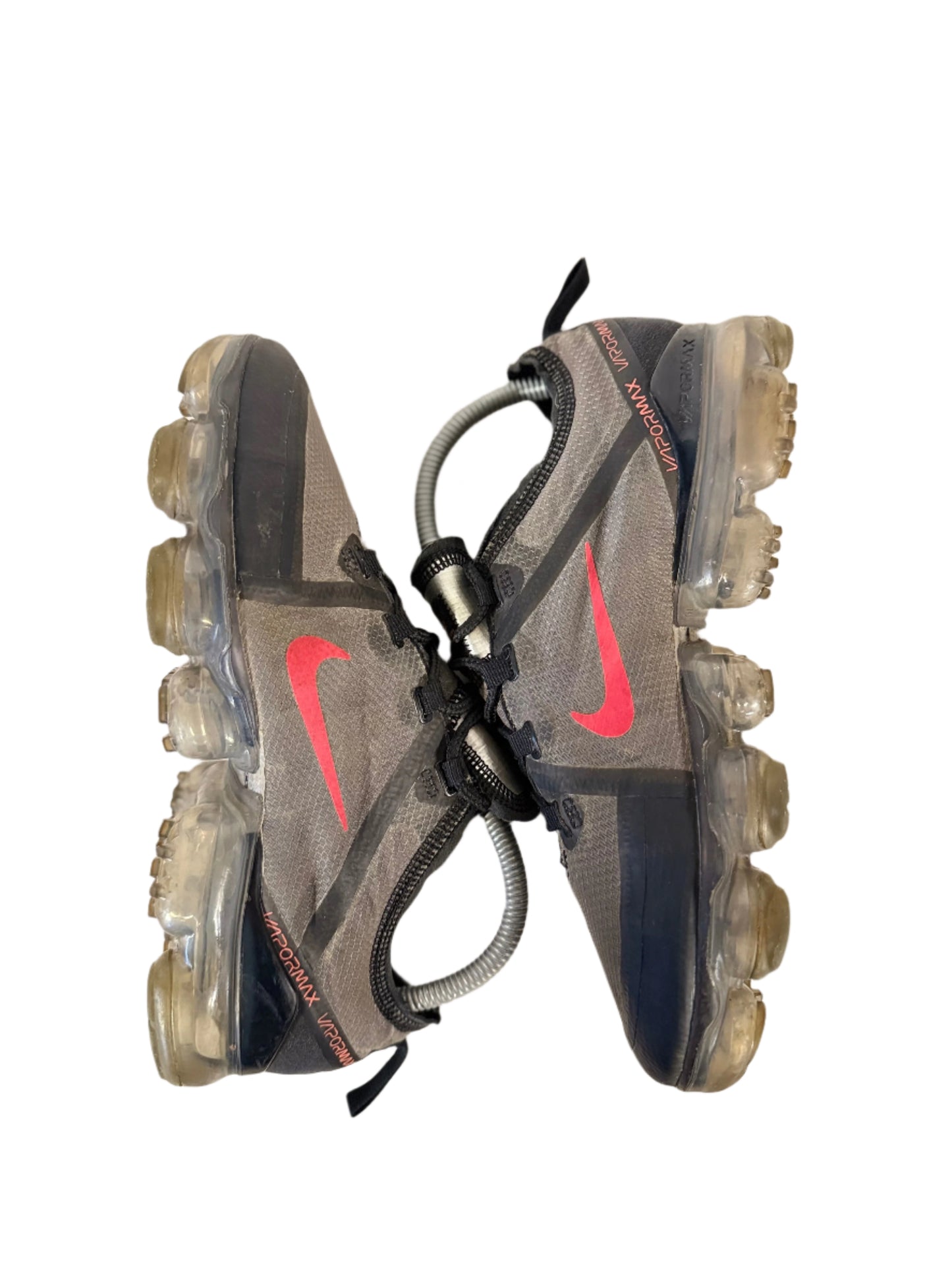 Nike Air VaporMax 2019 BG 'Black Bright Crimson' uk 5.5 - RecycledStreetwear