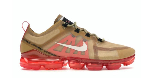 Nike Air VaporMax 2019 Club Gold Ember Glow UK 10 - RecycledStreetwear