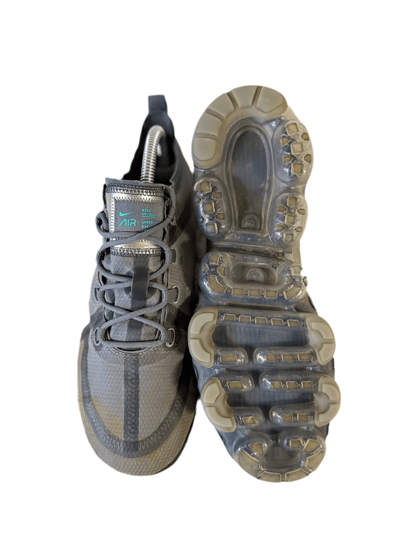 Nike Air VaporMax 2019 'Cool Grey Hyper Jade' uk 7 - RecycledStreetwear