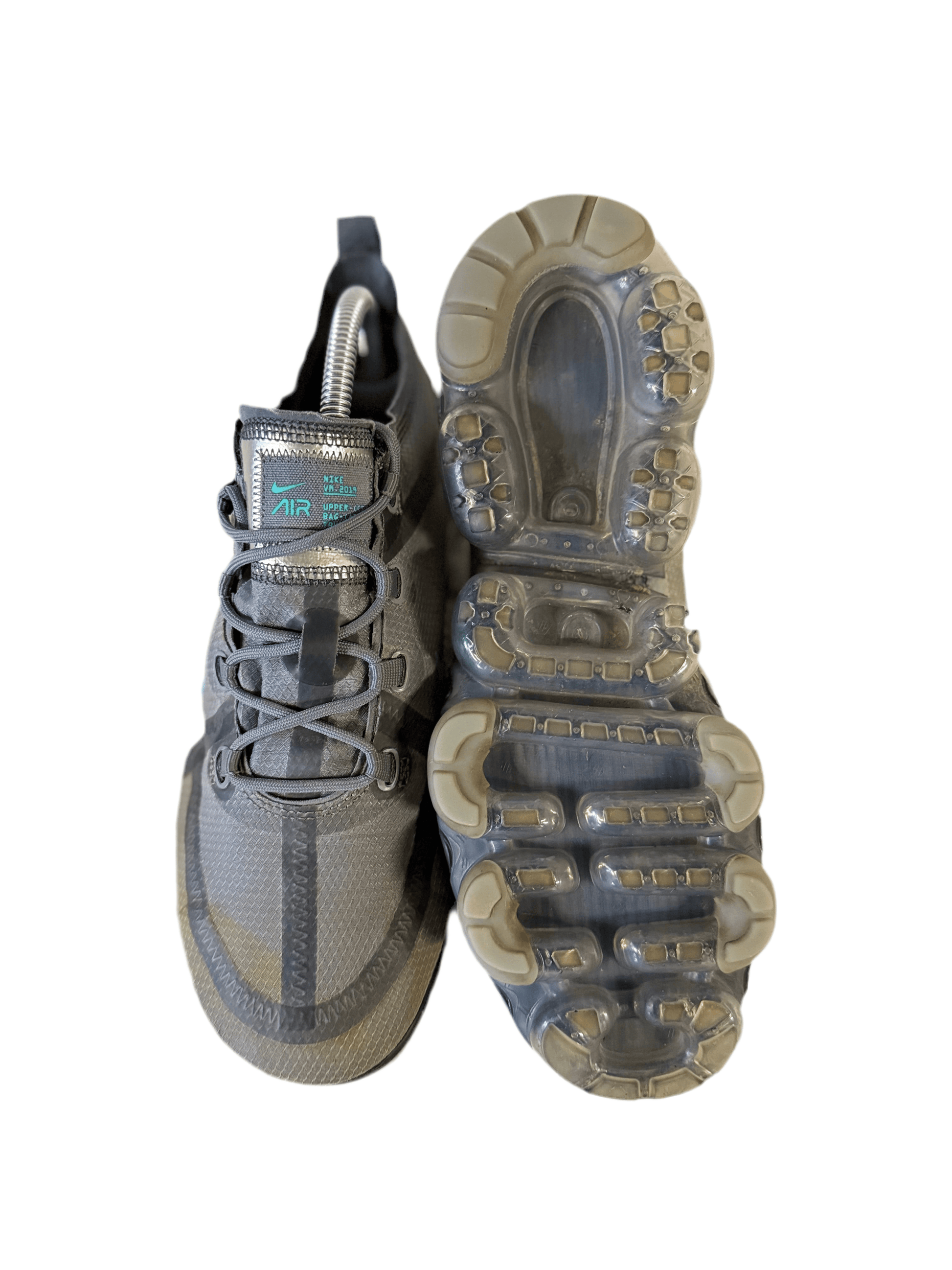 Nike Air VaporMax 2019 'Cool Grey Hyper Jade' uk 7 - RecycledStreetwear