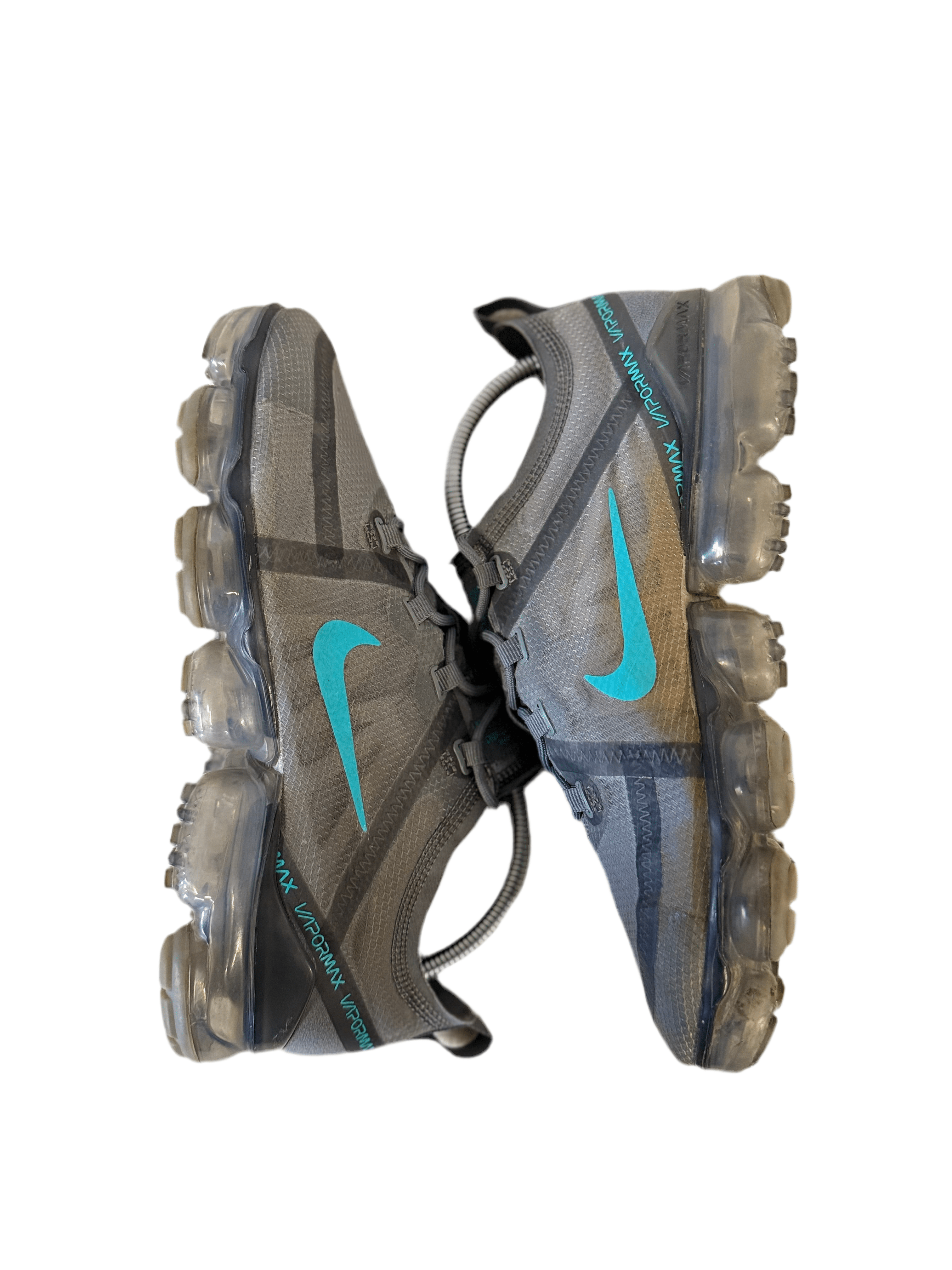 Nike Air VaporMax 2019 'Cool Grey Hyper Jade' uk 7 - RecycledStreetwear