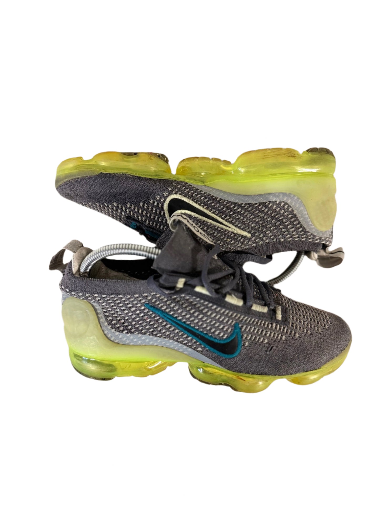 Nike Air VaporMax 2021 FK 'Dark Grey Barely Volt' (GS) uk 5 - RecycledStreetwear