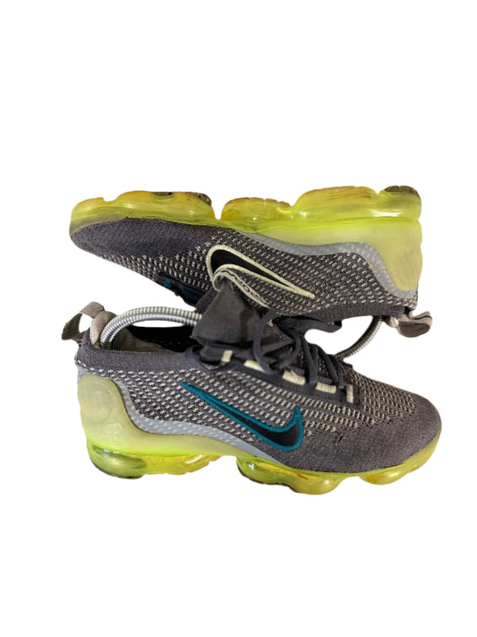 Nike Air VaporMax 2021 FK 'Dark Grey Barely Volt' (GS) uk 5 - RecycledStreetwear