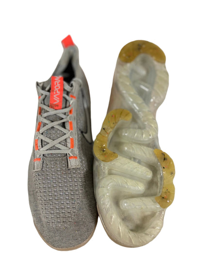 Nike Air VaporMax 2021 FK ‘Grey Fog Bright Mango’ UK 10 - RecycledStreetwear