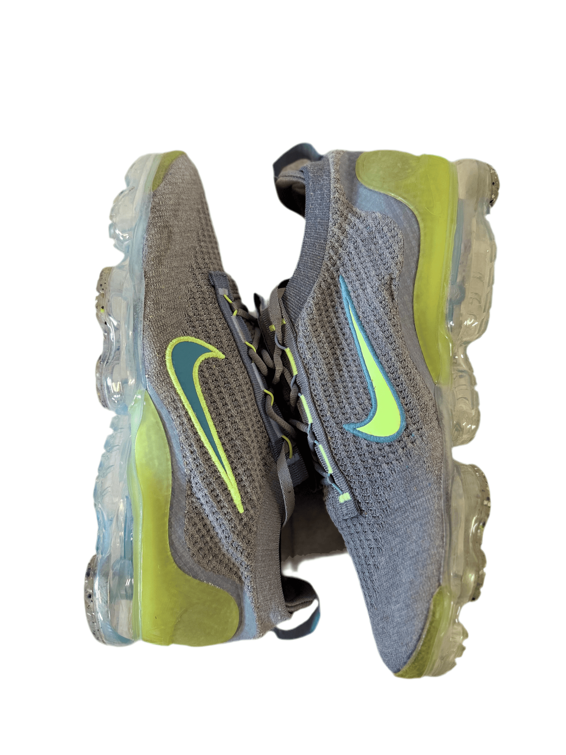 Nike Air VaporMax 2021 FK 'Particle Grey Liquid Lime' uk 11 - RecycledStreetwear