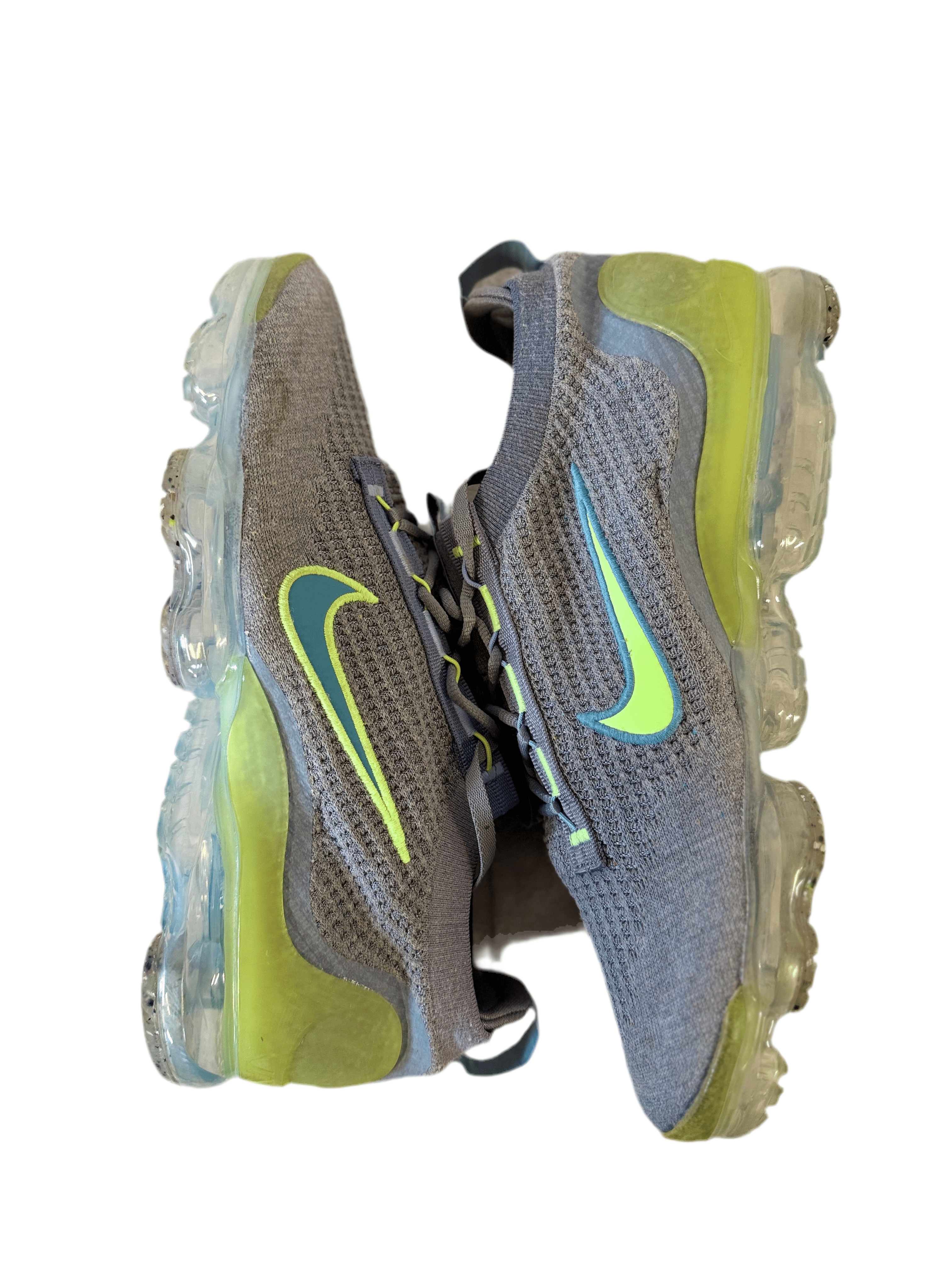 Nike Air VaporMax 2021 FK 'Particle Grey Liquid Lime' uk 11 - RecycledStreetwear