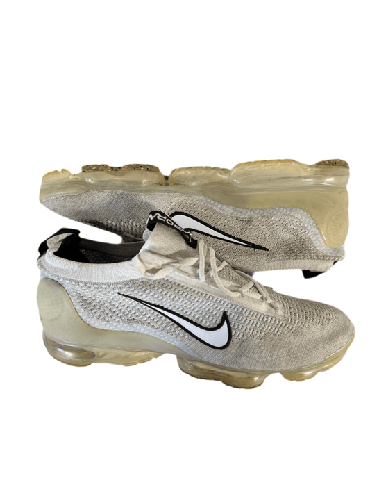 Nike Air VaporMax 2021 FK 'White Black Metallic Silver' uk 11 - RecycledStreetwear