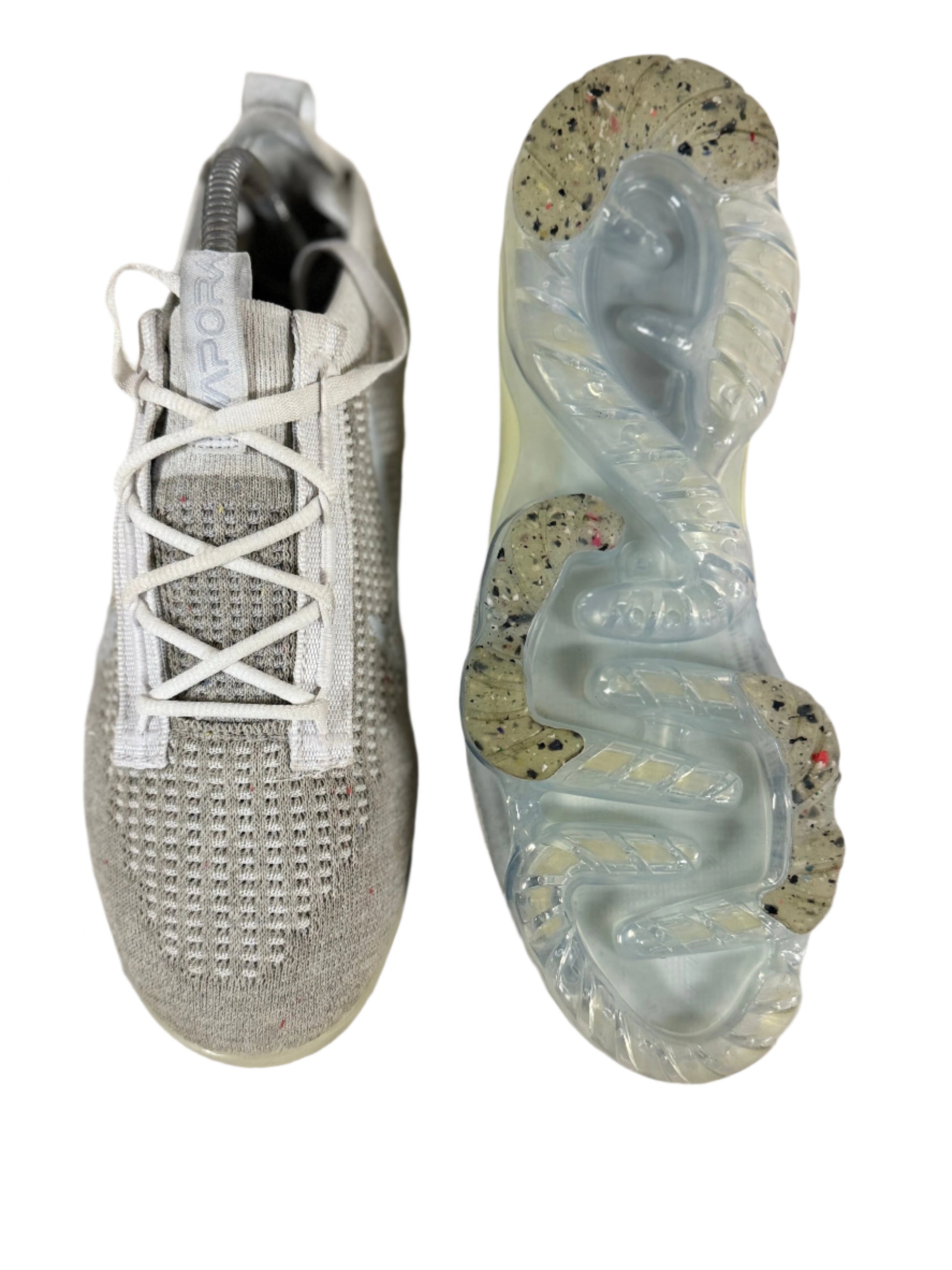 Nike Air VaporMax 2021 FK 'White Pure Platinum' UK 6 - RecycledStreetwear