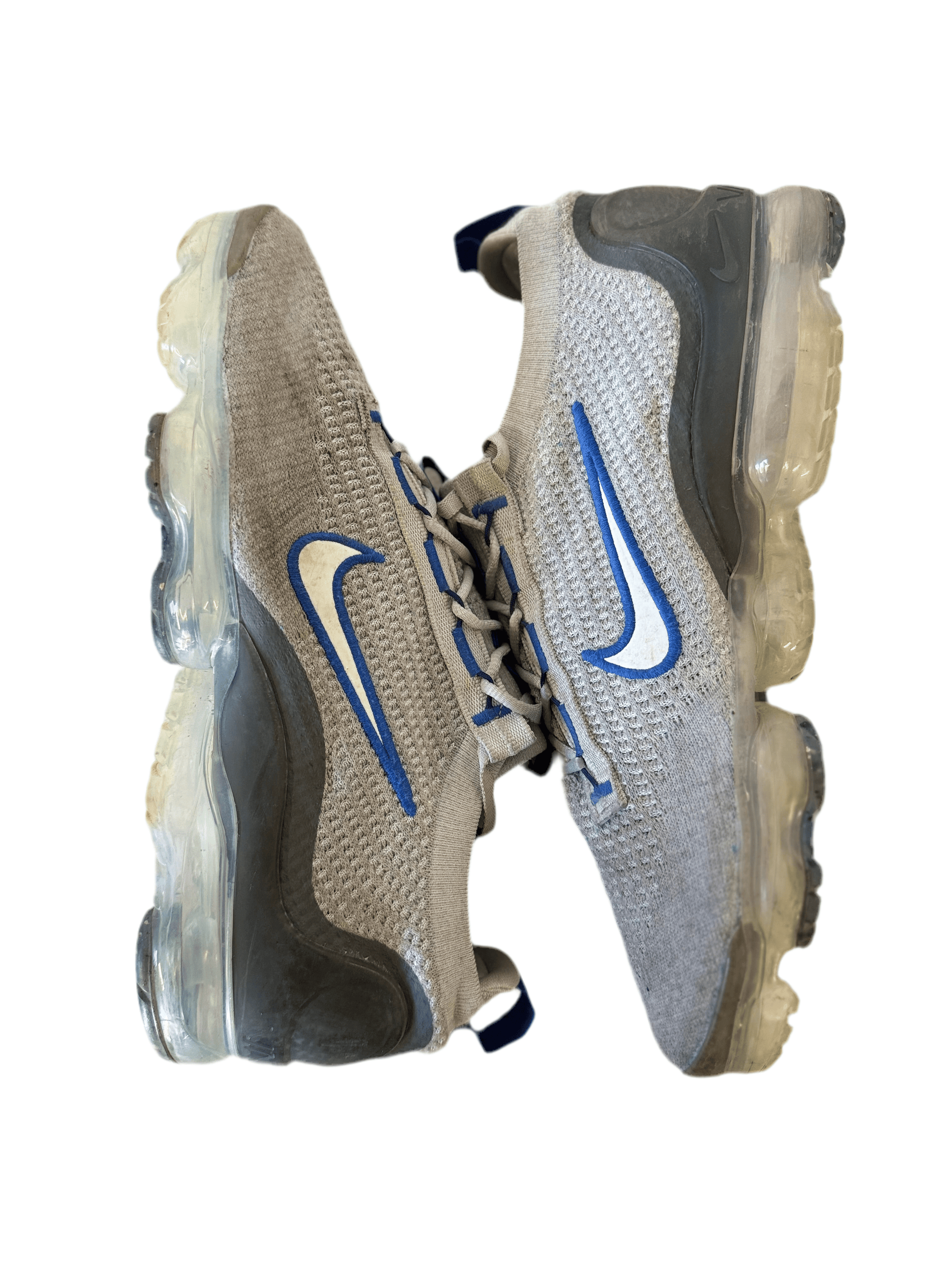 Nike Air VaporMax 2021 Flyknit 'Grey Blue' uk 10 - RecycledStreetwear