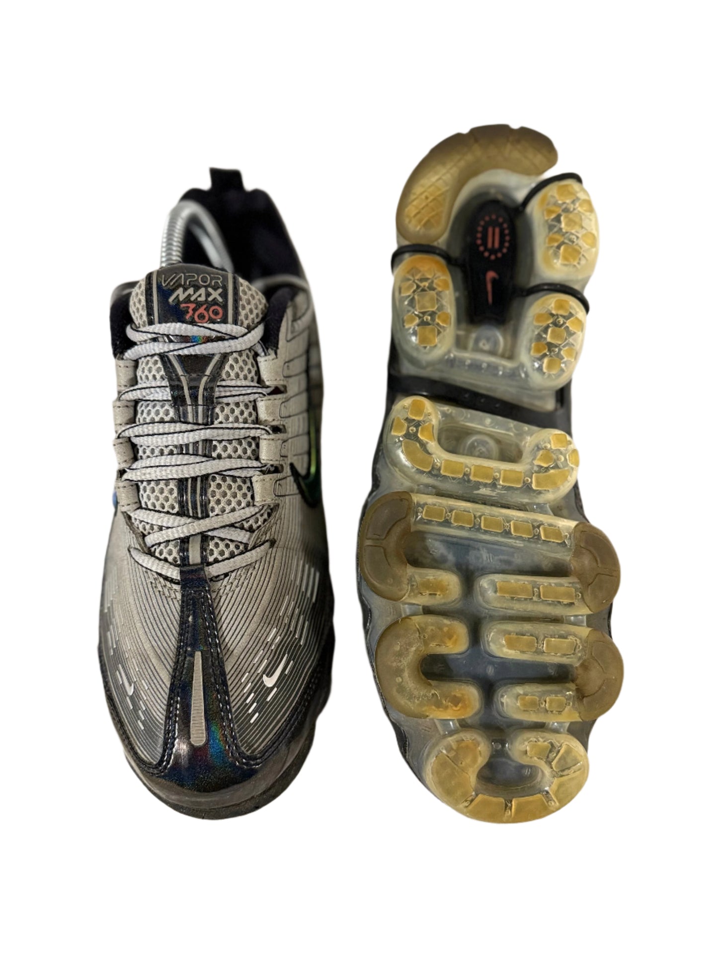 Nike Air VaporMax 360 ‘Metallic Silver’ uk 7 - RecycledStreetwear