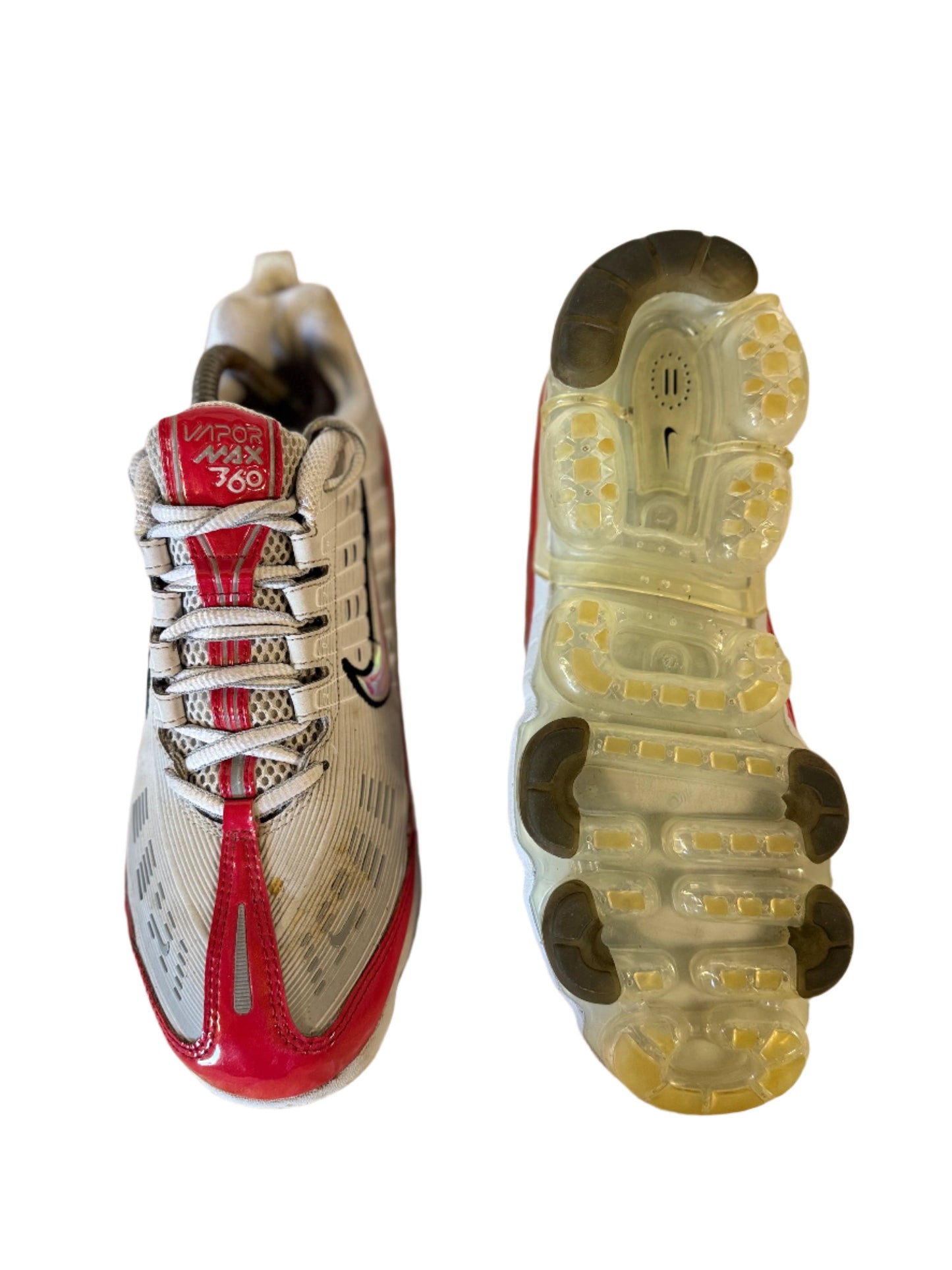 Nike Air VaporMax 360 OG 'Grey Red' uk 8 - RecycledStreetwear