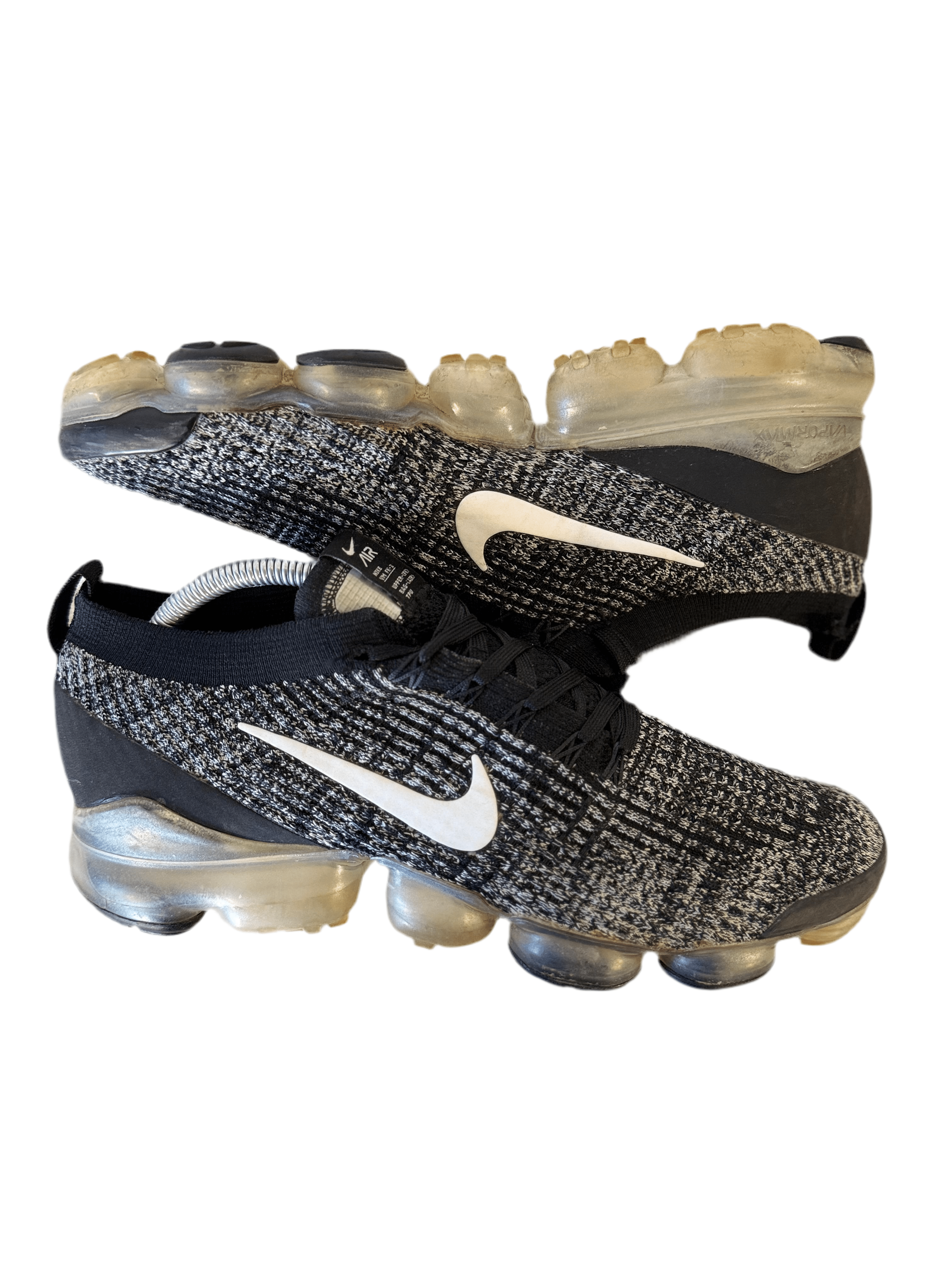 Nike Air VaporMax Flyknit 3 'Oreo' uk 8 - RecycledStreetwear