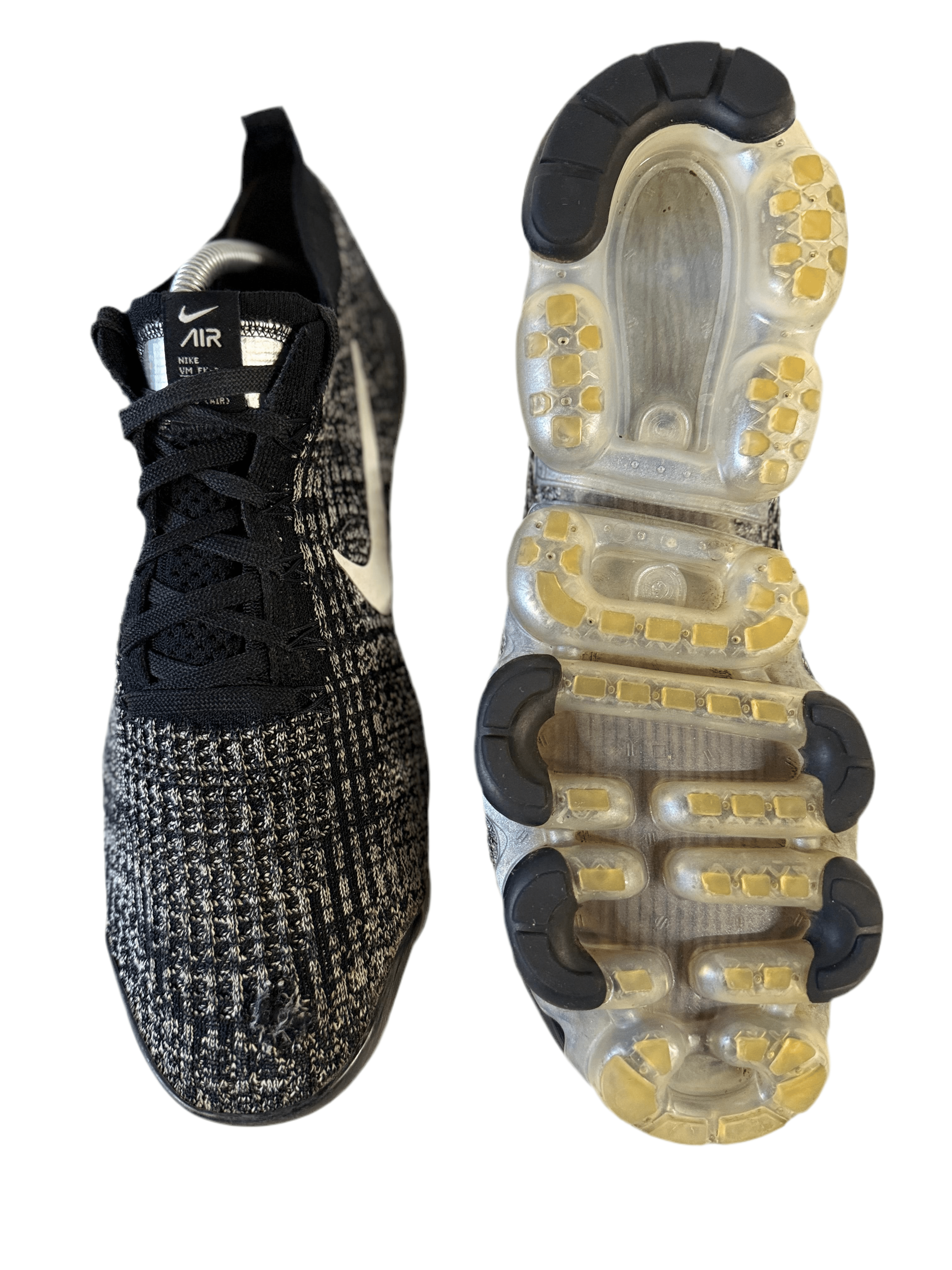 Nike Air VaporMax Flyknit 3 'Oreo' uk 8.5 - RecycledStreetwear