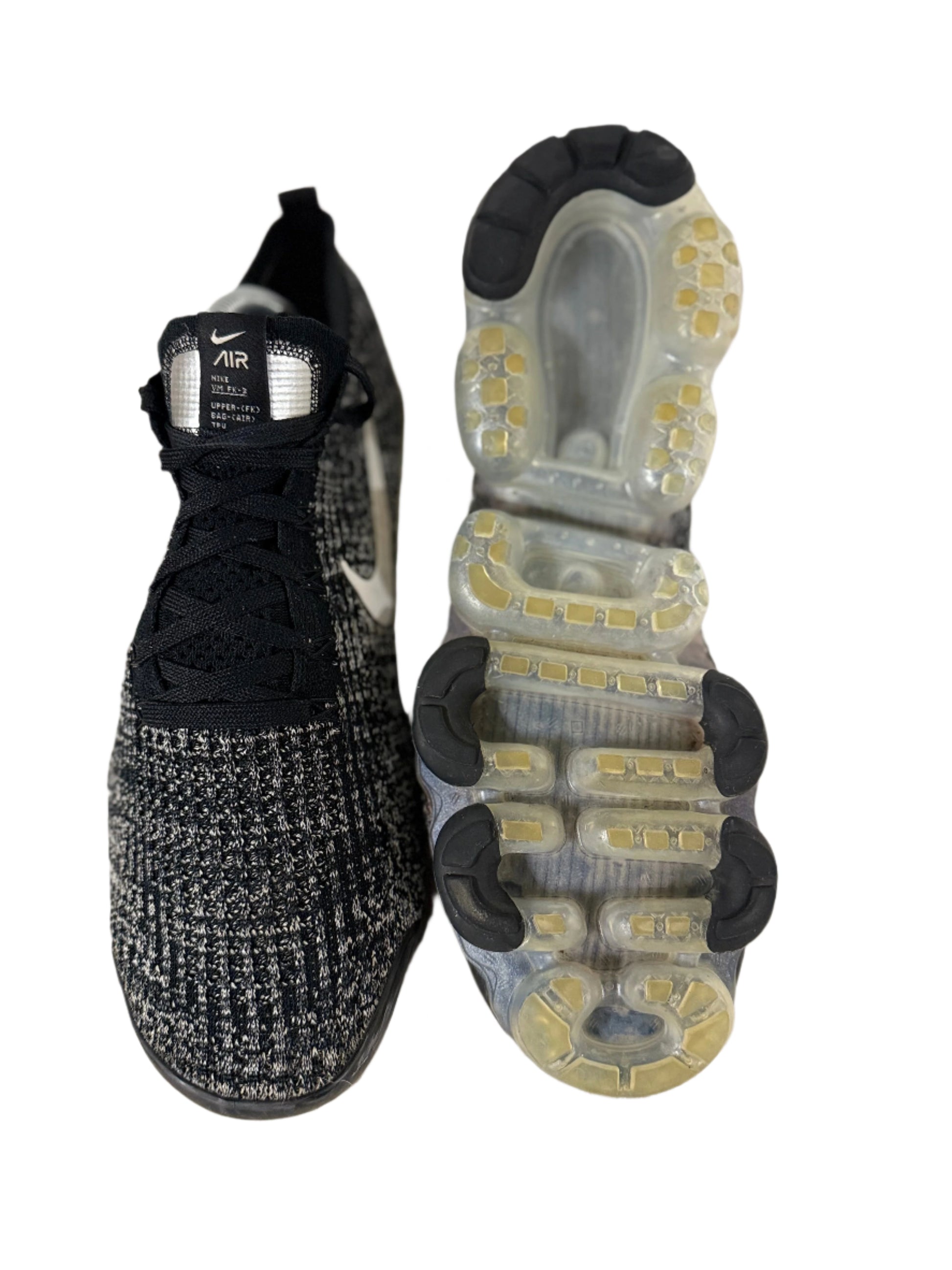 Nike Air VaporMax Flyknit 3 ‘Oreo’ uk 8.5 - RecycledStreetwear