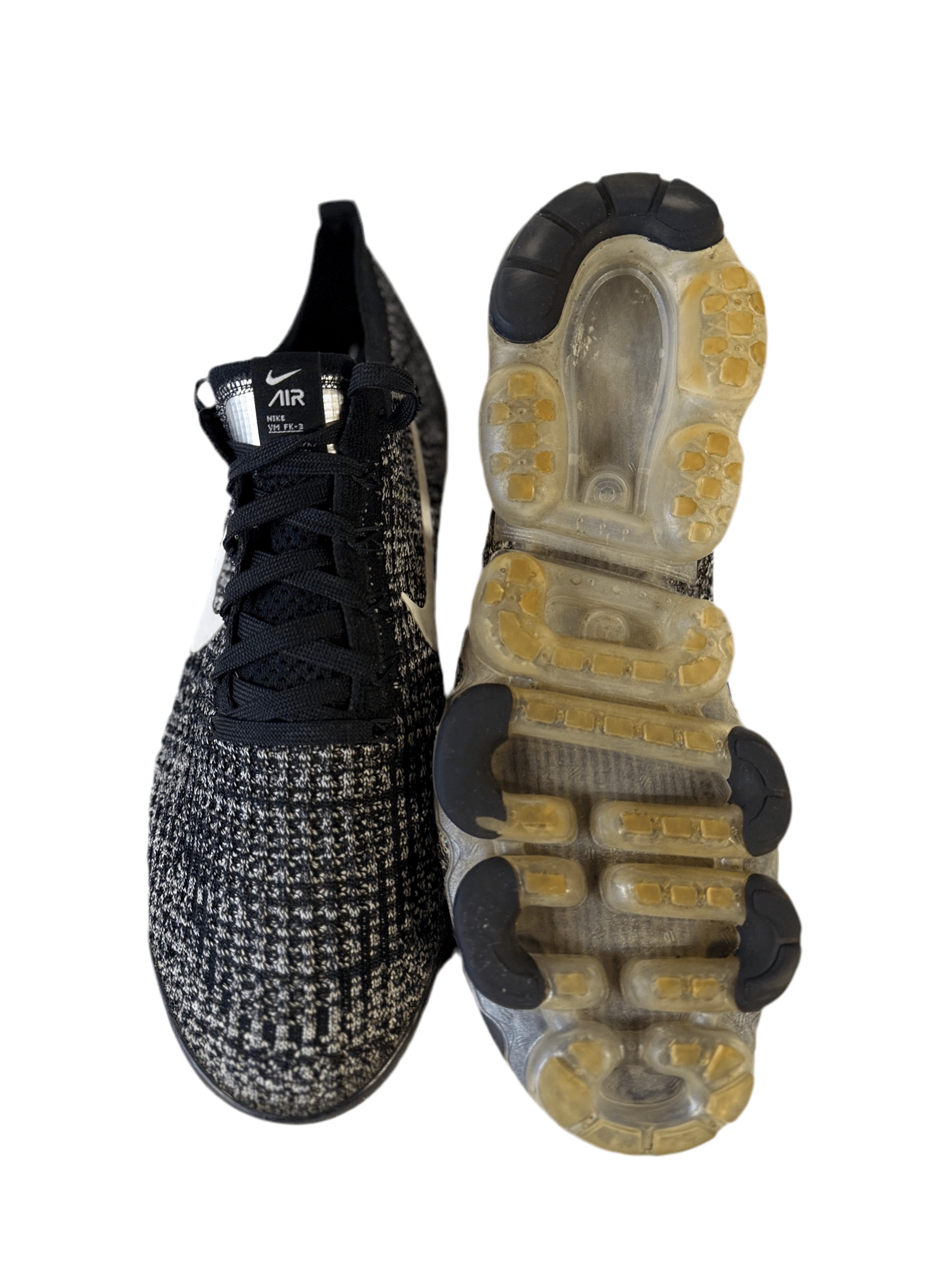 Nike Air VaporMax Flyknit 3 'Oreo' uk 8.5 - RecycledStreetwear
