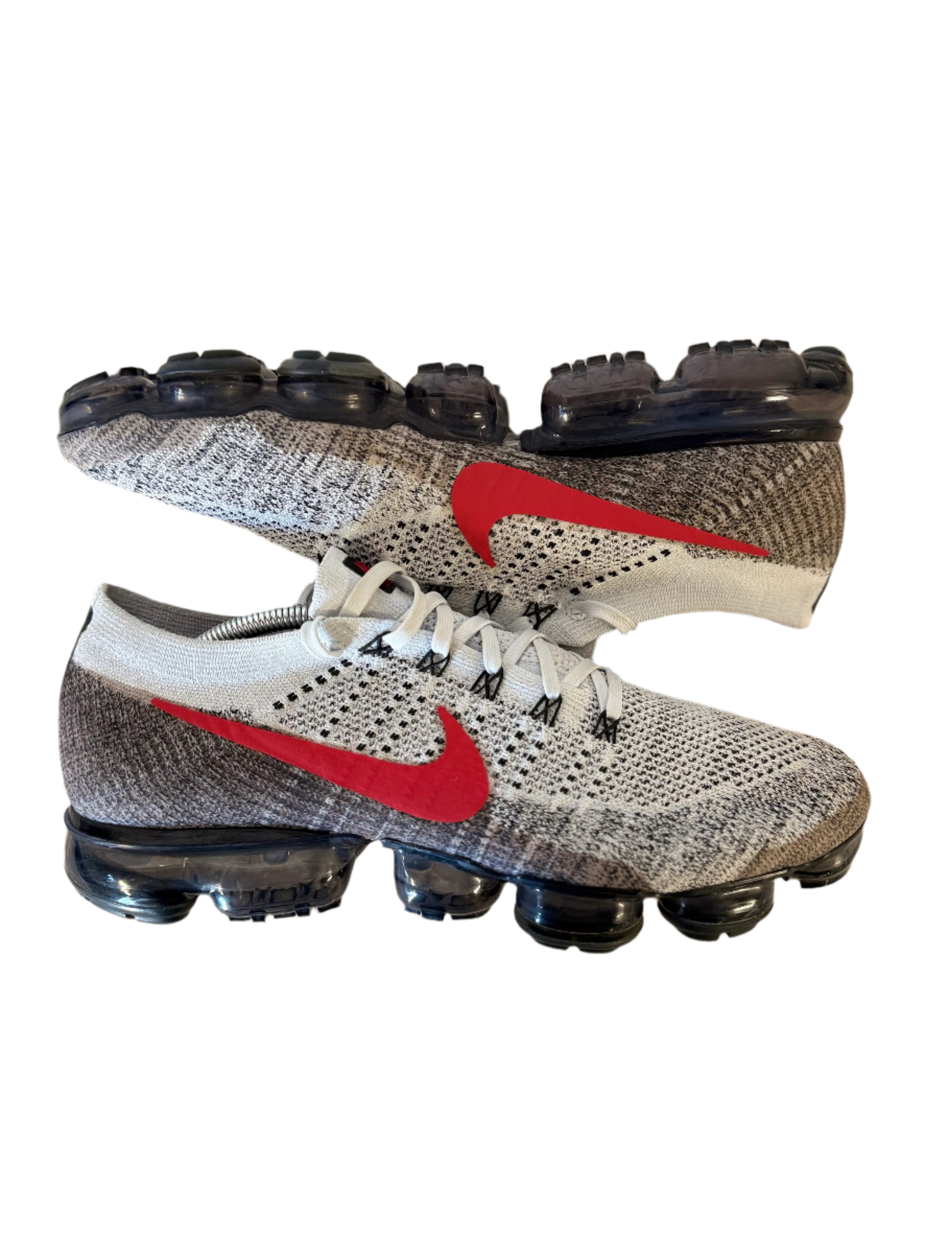 Nike Air VaporMax 'Platinum Red Black' uk 11 - RecycledStreetwear