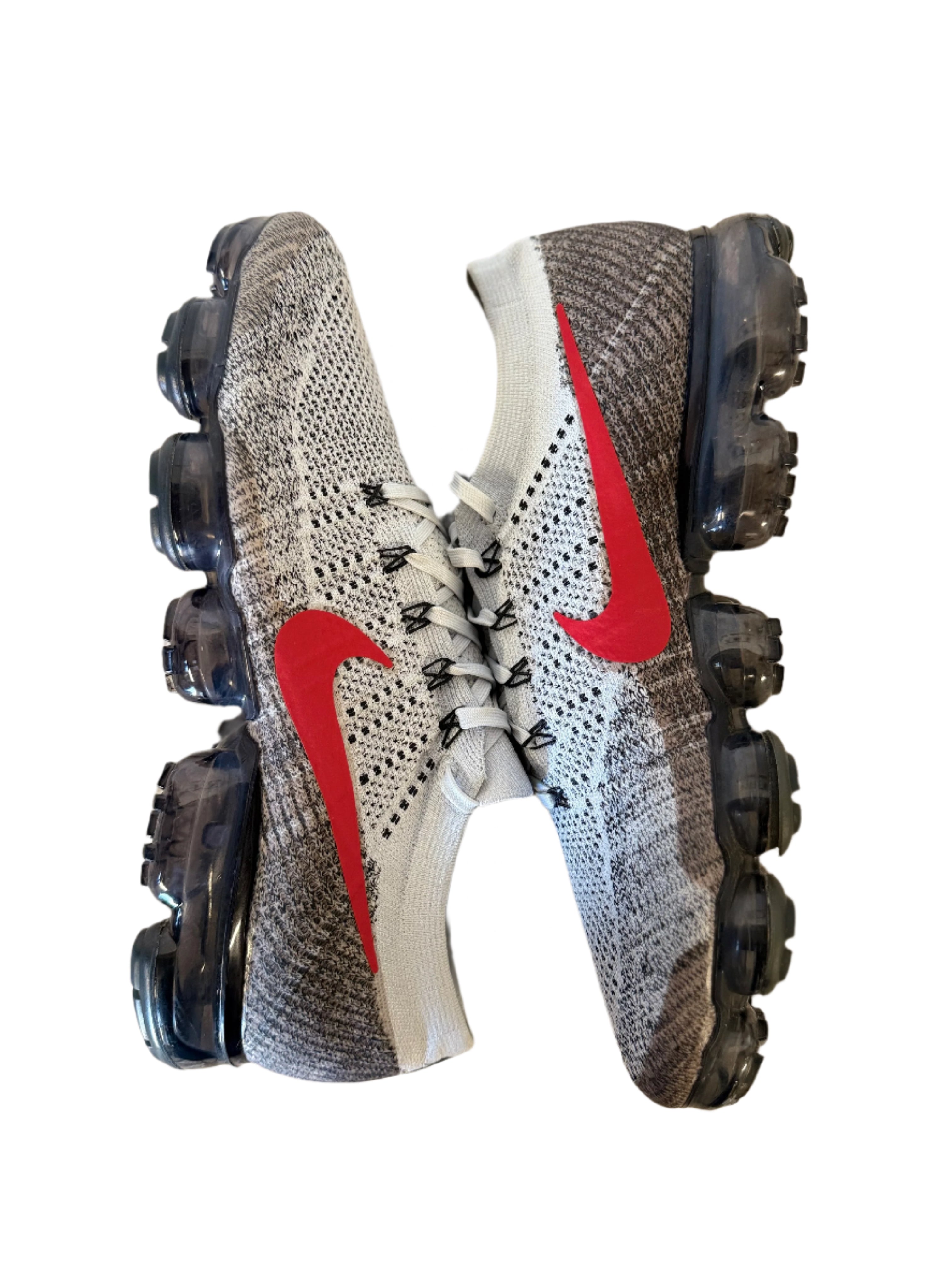 Nike Air VaporMax 'Platinum Red Black' uk 11 - RecycledStreetwear