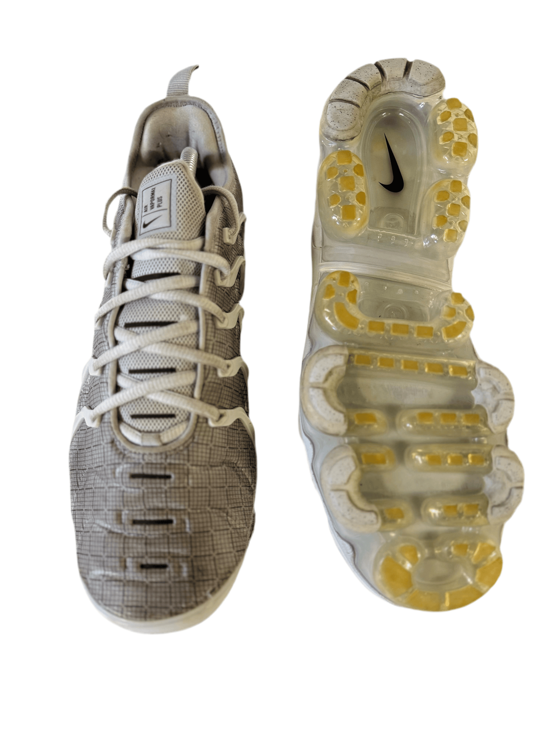 Nike Air VaporMax Plus 'Pure Platinum' uk 8.5 - RecycledStreetwear