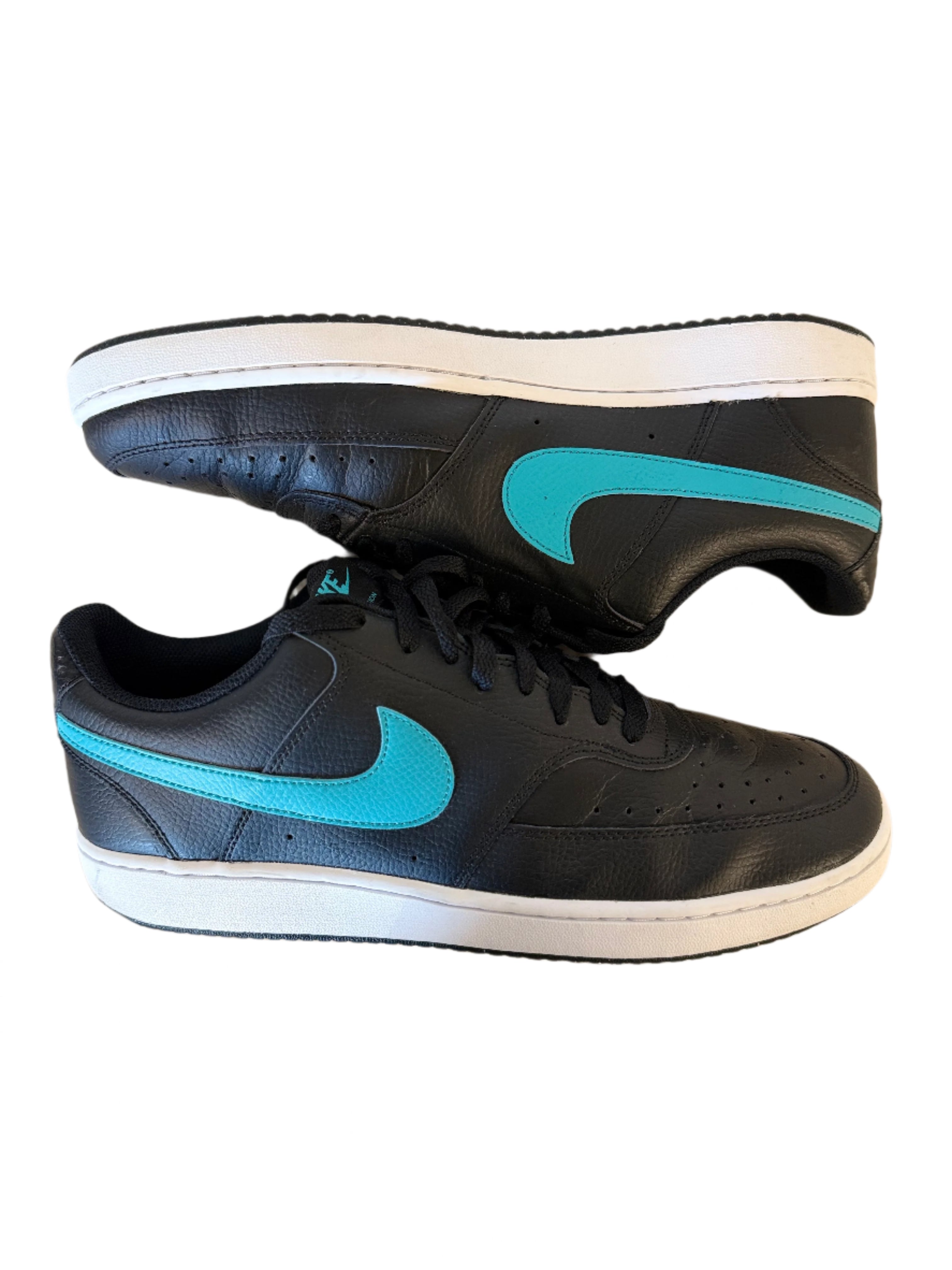 Nike Court Vision Low 'Black Blue' uk 11 - RecycledStreetwear