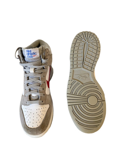 Nike Dunk High Athletic Club 'Grey Red' (GS) uk 5.5 - RecycledStreetwear