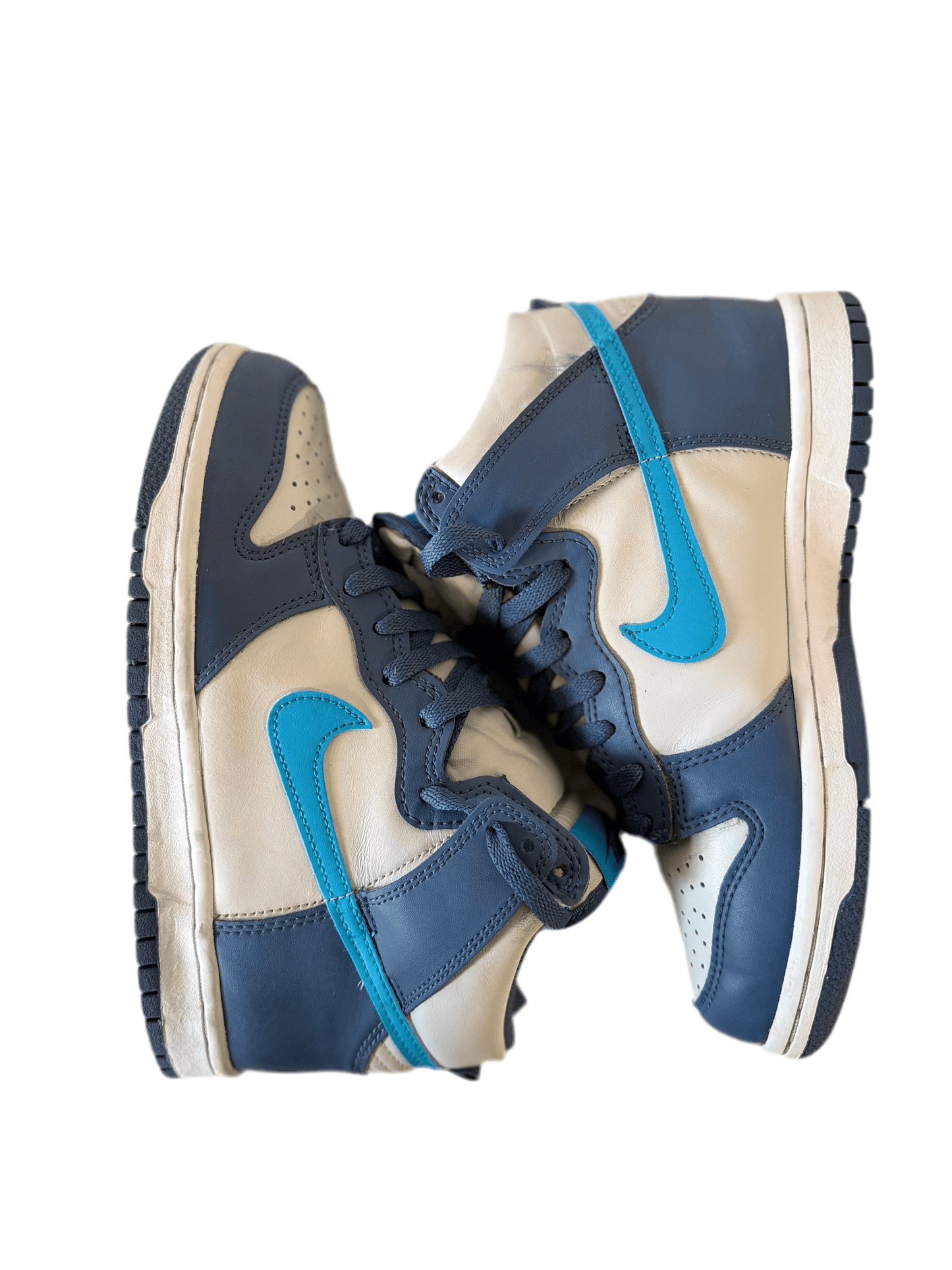 Nike Dunk High GS 'Light Bone Diffused Blue' uk 5 - RecycledStreetwear
