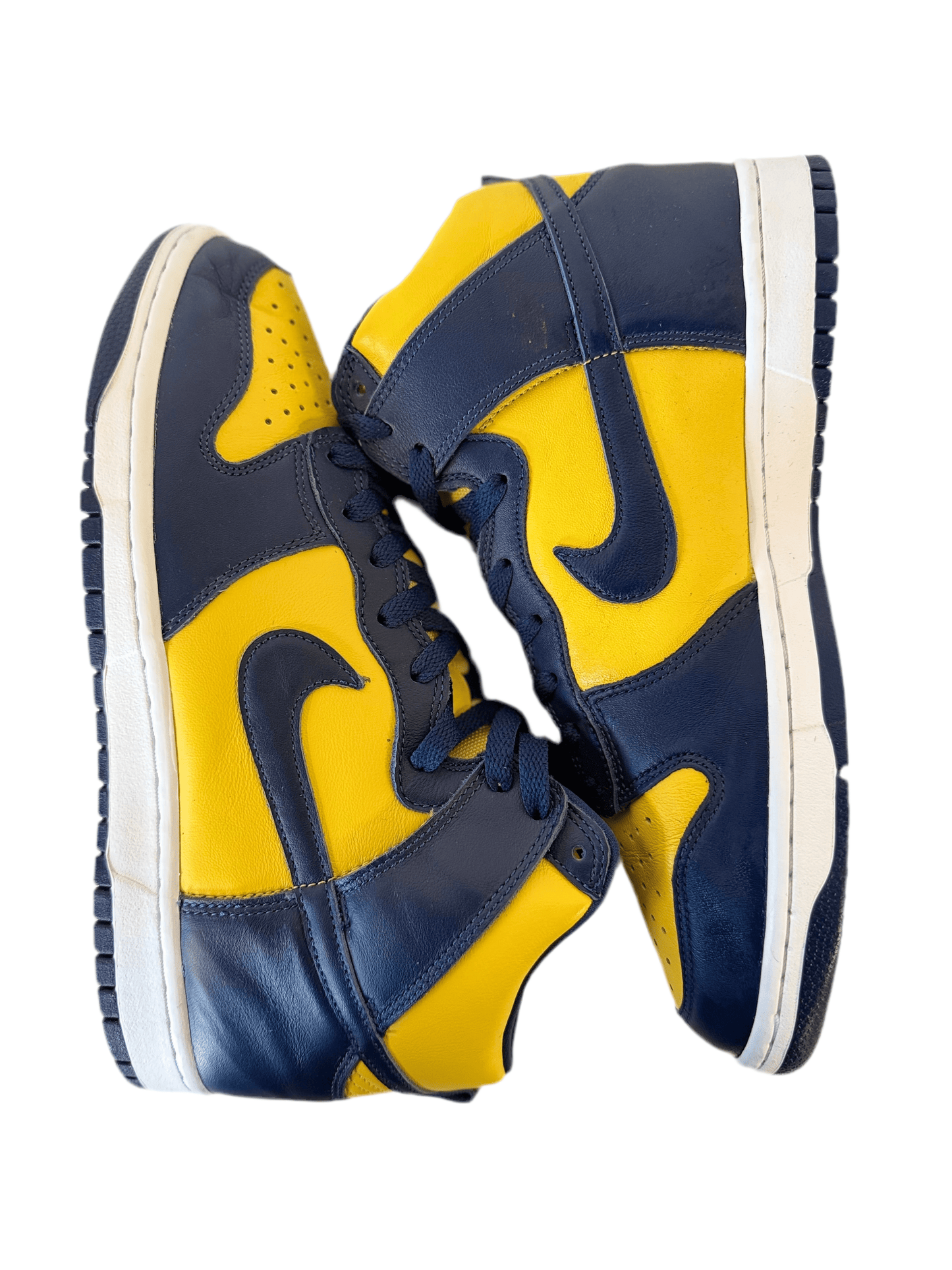 Nike Dunk High 'Michigan' uk 9 - RecycledStreetwear