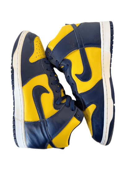 Nike Dunk High 'Michigan' uk 9 - RecycledStreetwear