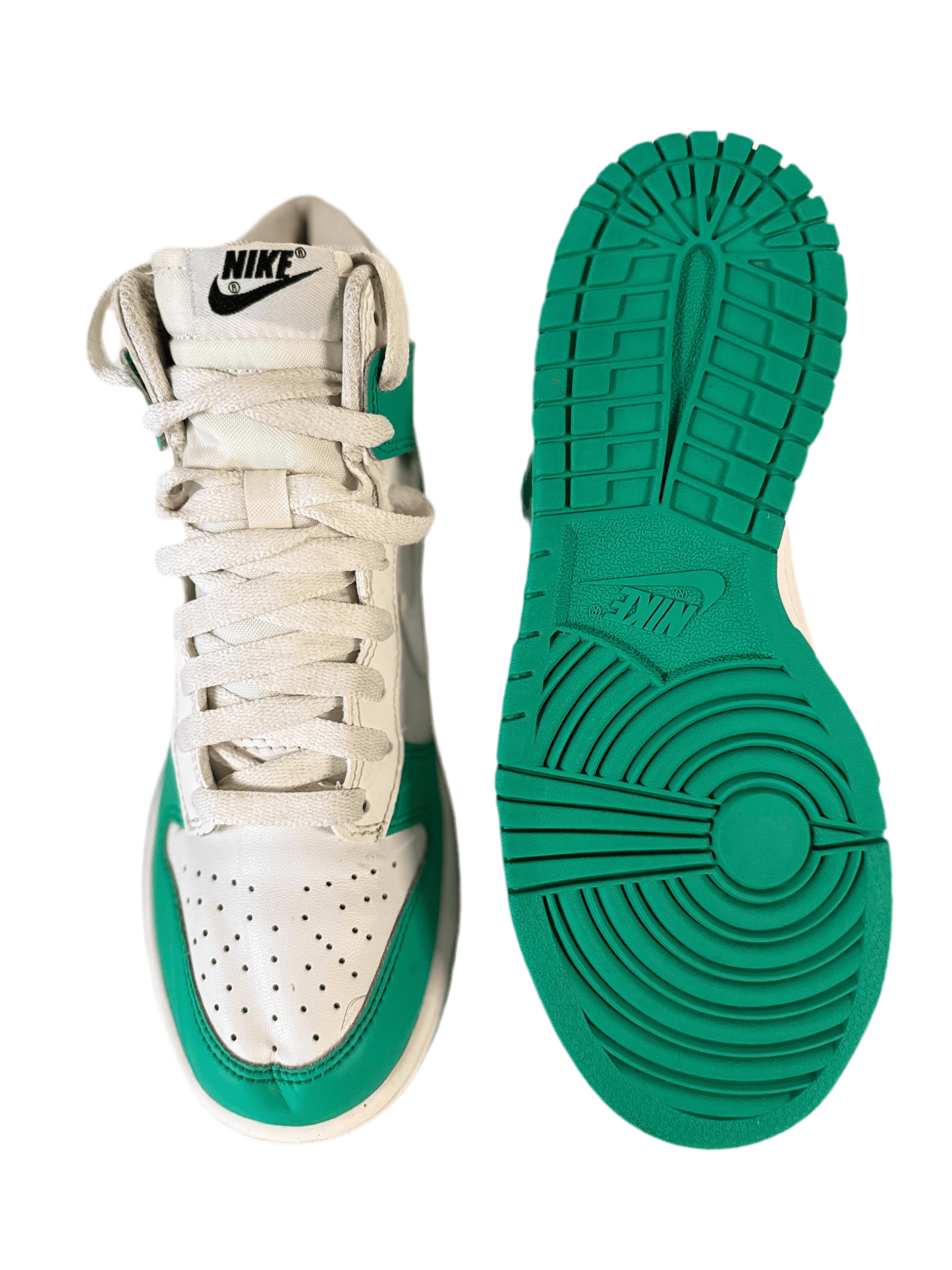 Nike Dunk High Phantom 'Studio Green' uk 4.5 - RecycledStreetwear