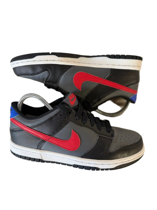 Nike Dunk Low ‘Black Racer Blue Uni Red’ UK 4 - RecycledStreetwear