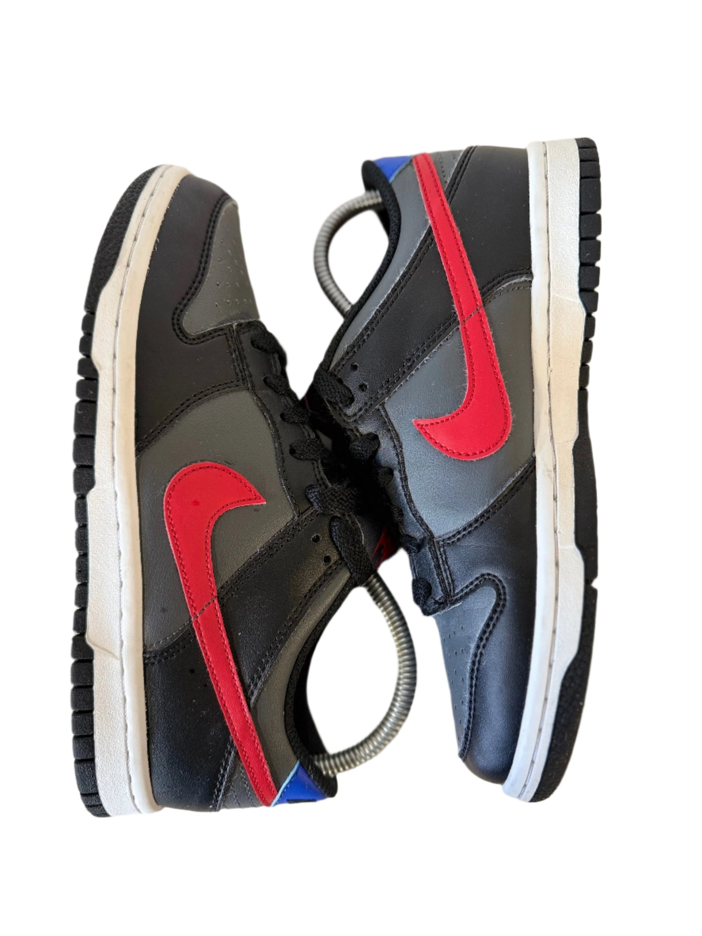 Nike Dunk Low ‘Black Racer Blue Uni Red’ UK 4 - RecycledStreetwear