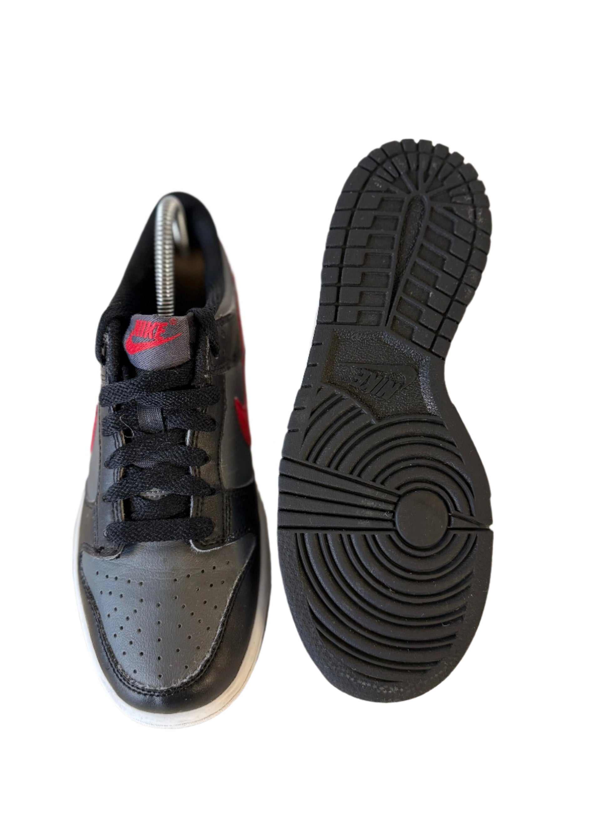 Nike Dunk Low ‘Black Racer Blue Uni Red’ UK 4 - RecycledStreetwear