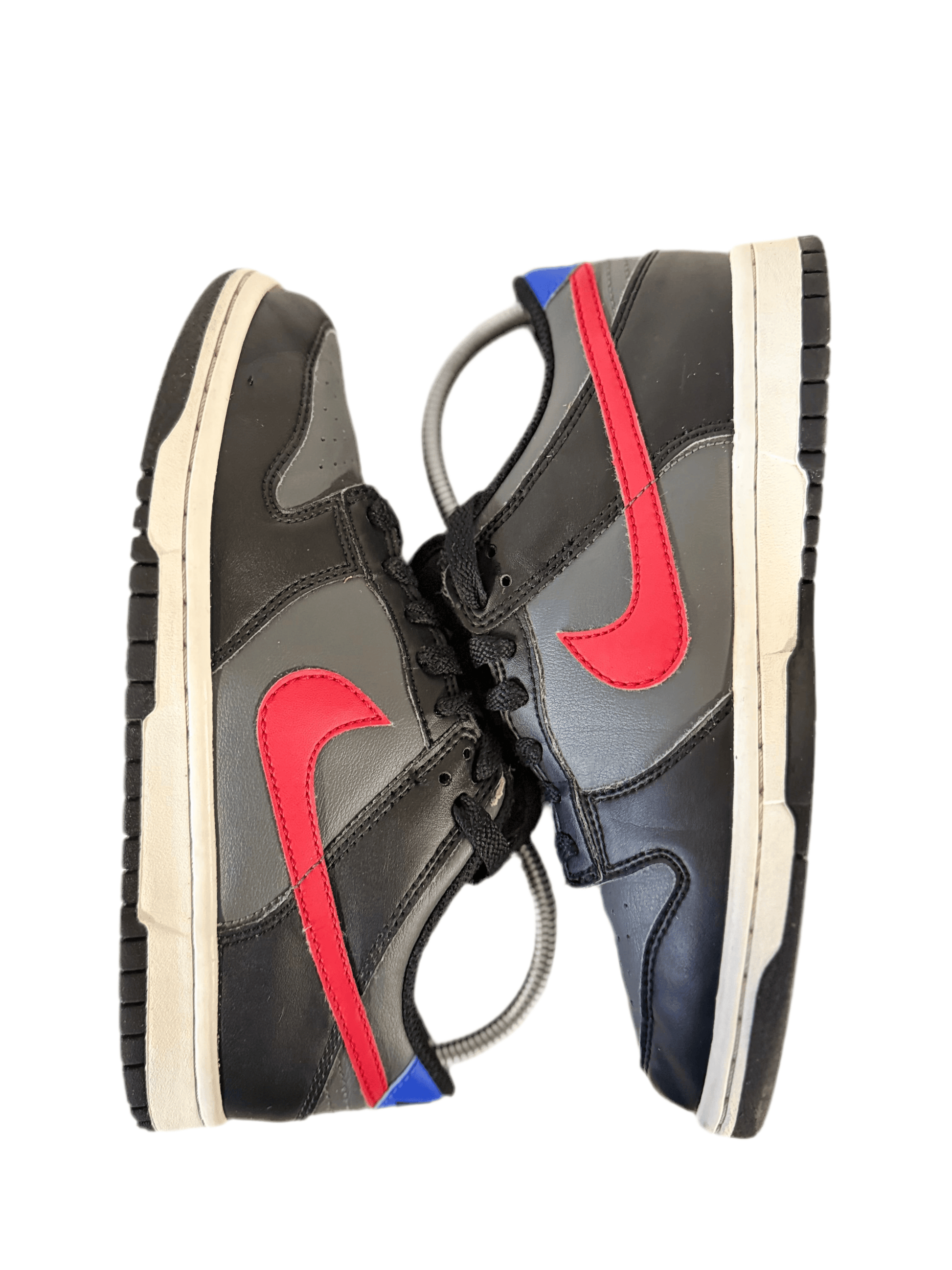 Nike Dunk Low 'Black Racer Blue Uni Red uk 4.5 - RecycledStreetwear
