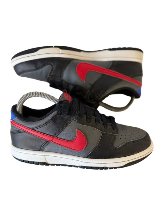 Nike Dunk Low ‘Black Red Blue’ UK 5 - RecycledStreetwear
