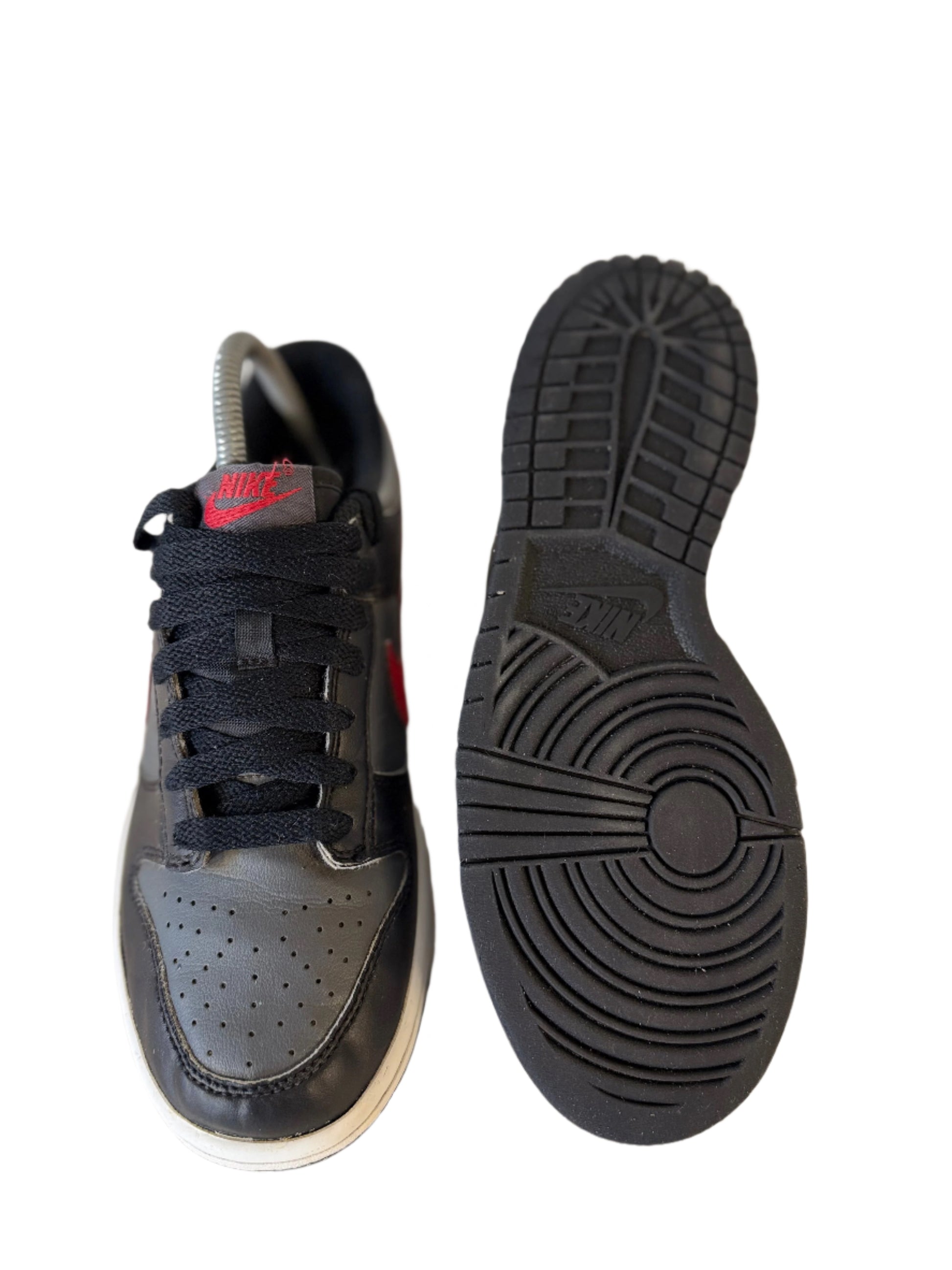 Nike Dunk Low ‘Black Red Blue’ UK 5 - RecycledStreetwear