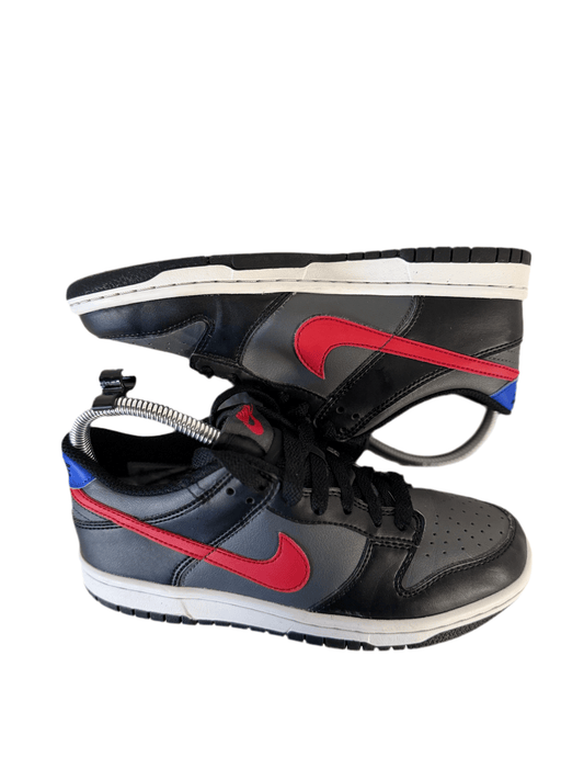Nike Dunk Low (GS) 'Black Red Blue' UK 3.5 - RecycledStreetwear